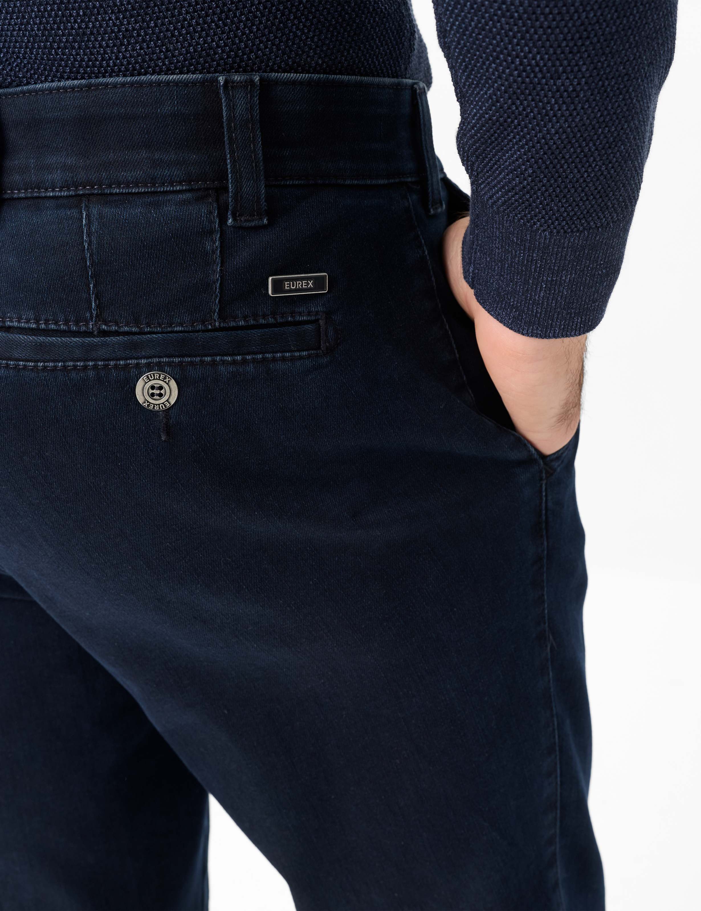 EUREX by BRAX Bequeme Jeans Style FRED Premium Denim: Bundfaltenhose im Regular Fit – Bild 4 von 5