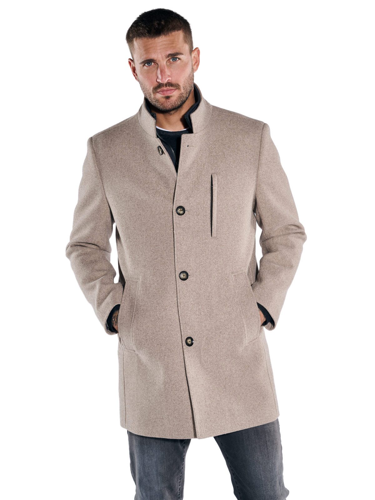 emilio adani Kurzmantel emilio adani Herren Mantel mit heraustrennbarem Inl günstig online kaufen