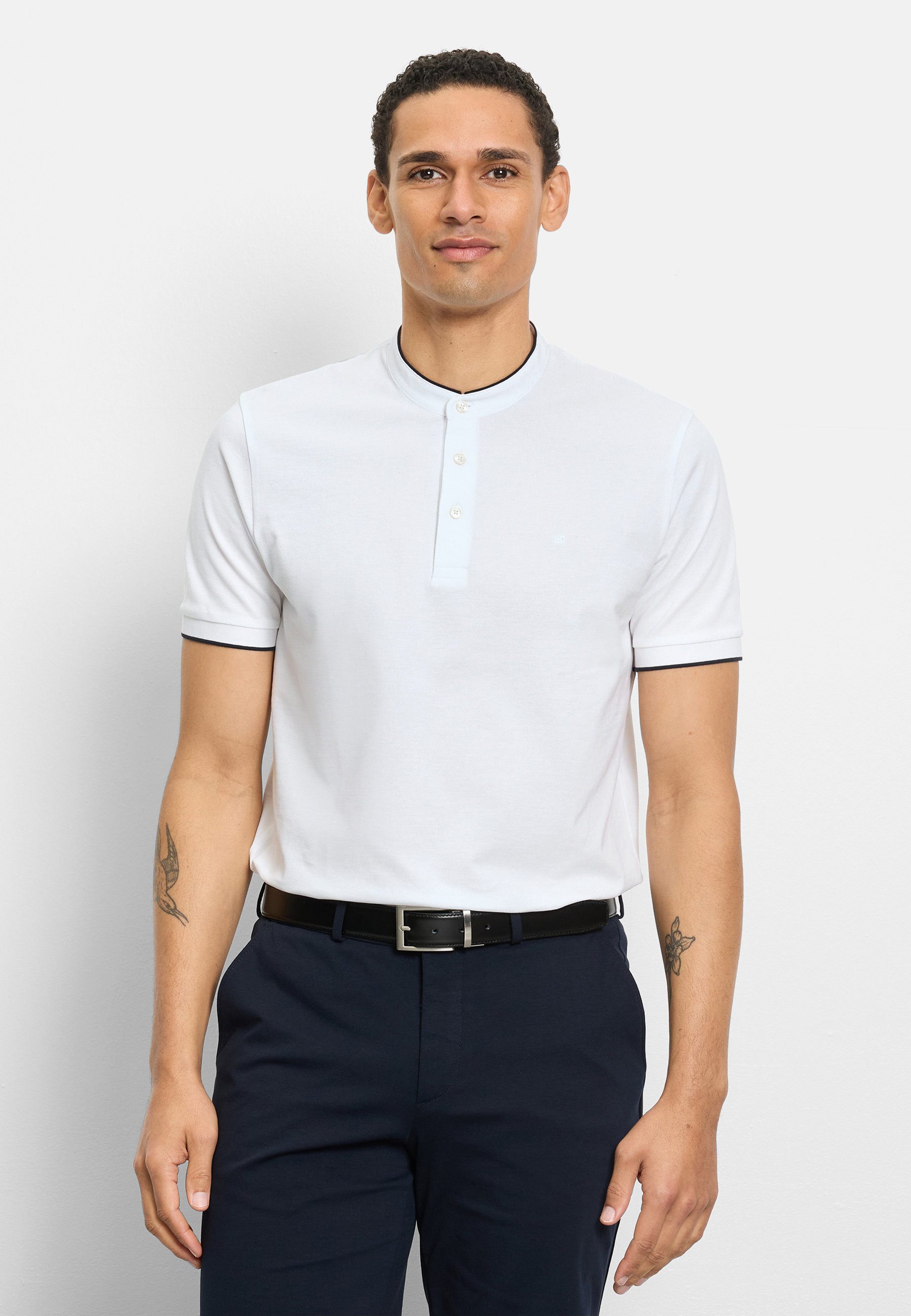 OLYMP Poloshirt OLYMP Casual Wirk