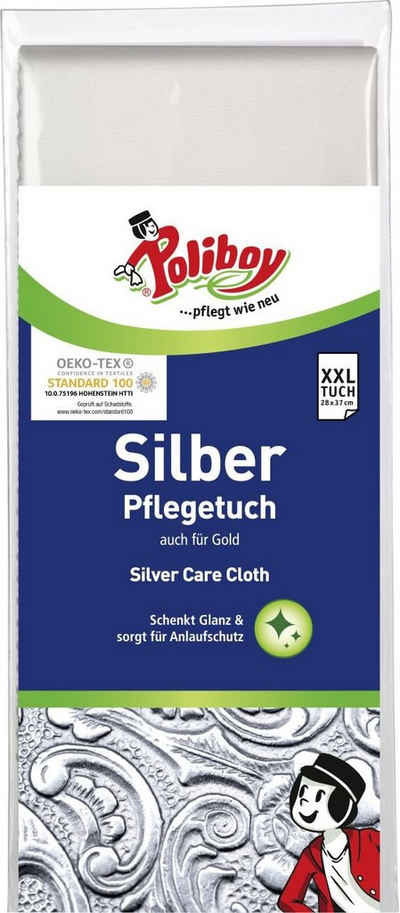 poliboy Poliboy Silber Pflegetuch 28 x 37 cm Universalreiniger