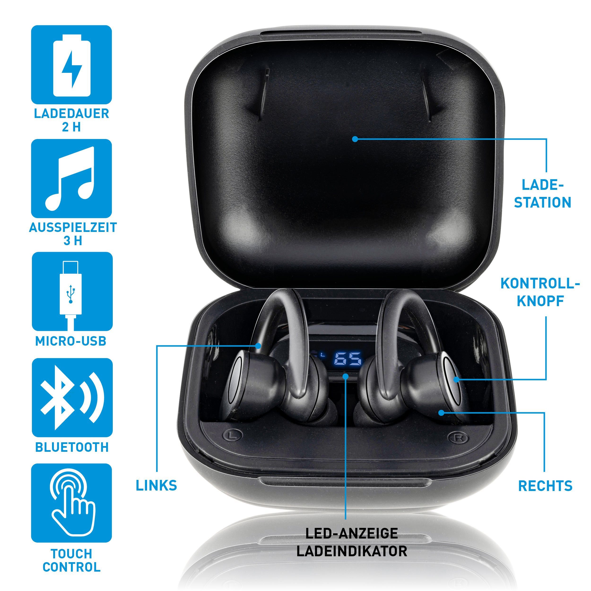 Grundig Grundig Kopfhörer Kabellos Bluetooth – In-Ear Ohrhörer In-Ear-Kopfhörer