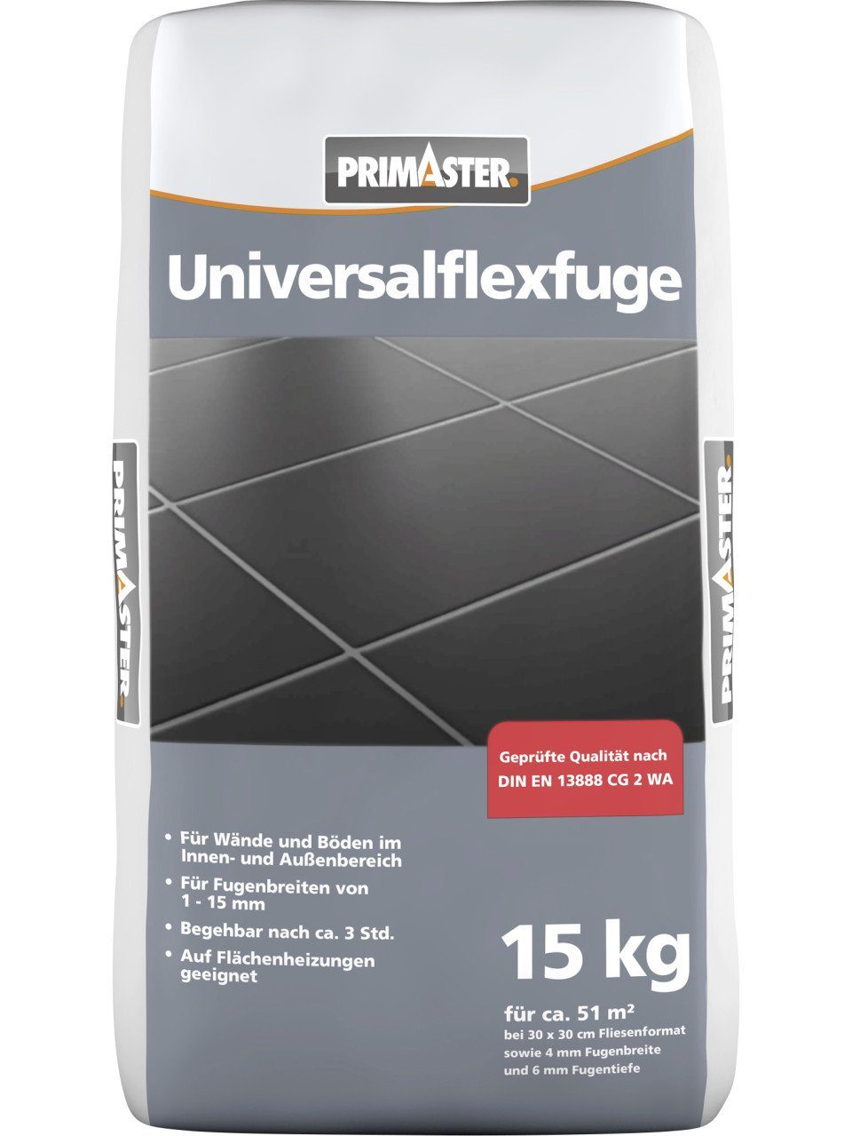 Primaster Fugenmörtel Primaster Universalflexfuge 1 - 15 mm manhattan 15