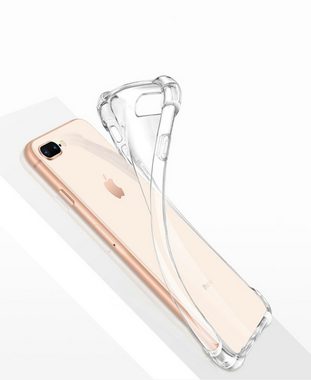 H-basics Handyhülle Handyhülle für Samsung Galaxy S9 - in Transparent - Handyhülle aus flexiblem TPU Silikon