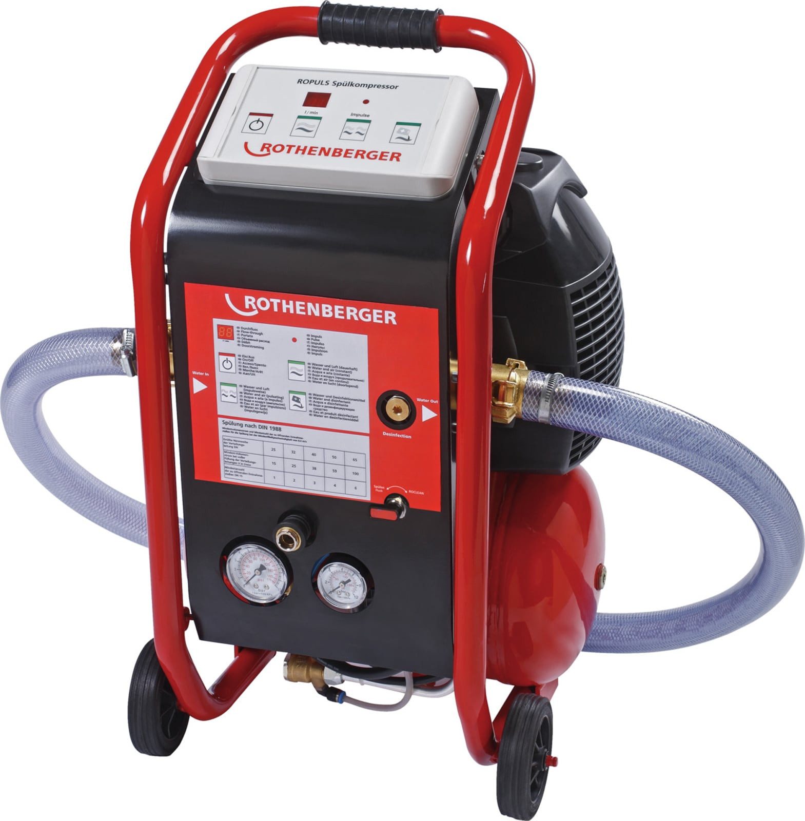 Rothenberger Rohrreinigungsmaschine ROTHENBERGER ROPULS D Spülkompressor - 1000000145