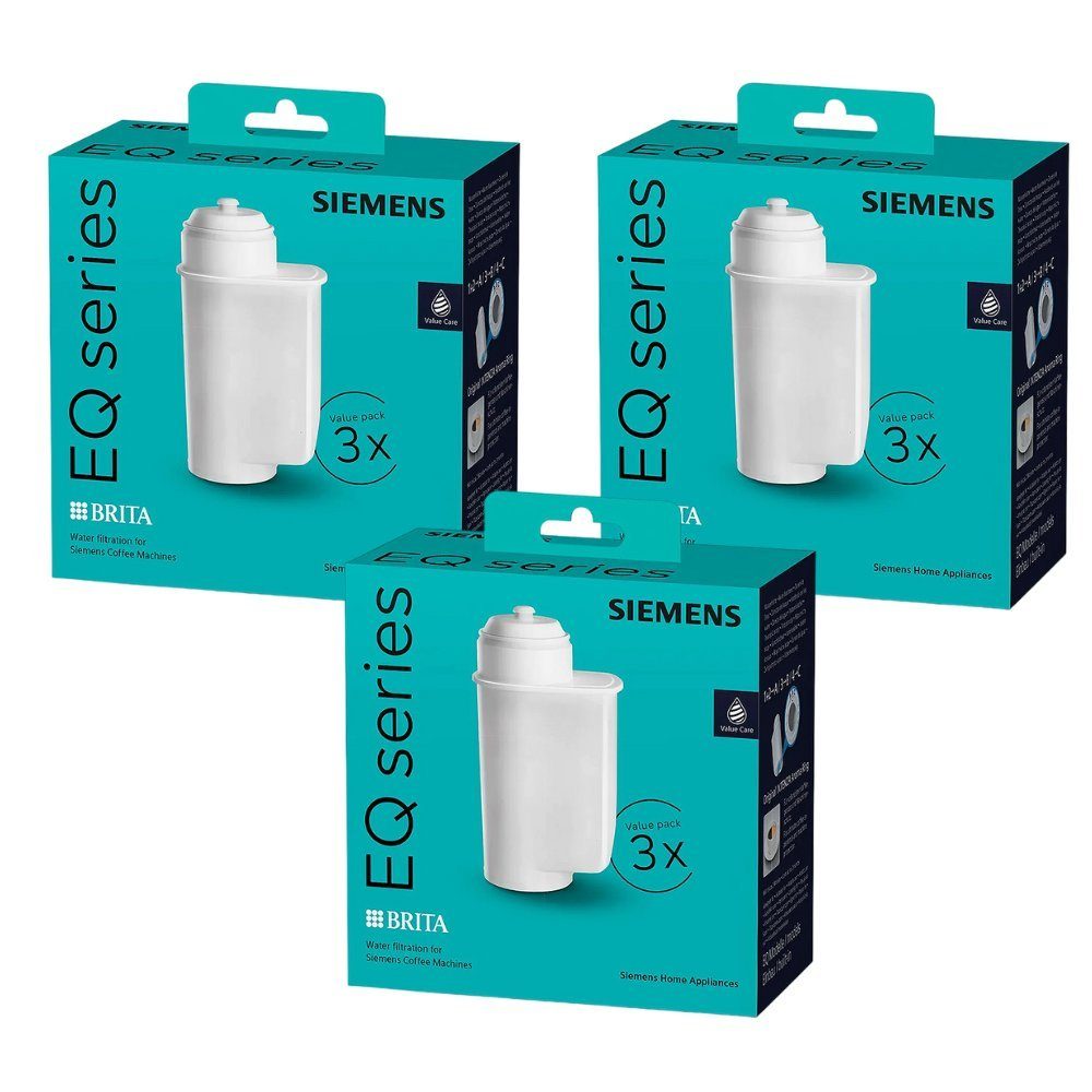SIEMENS Reinigungskartusche TZ70033, Zubehör für alle Siemens Kaffeevollautomaten der EQ Reihe: EQ.300, EQ.500, EQ.6, EQ.700, EQ.9 Plus und Einbauvollautomaten