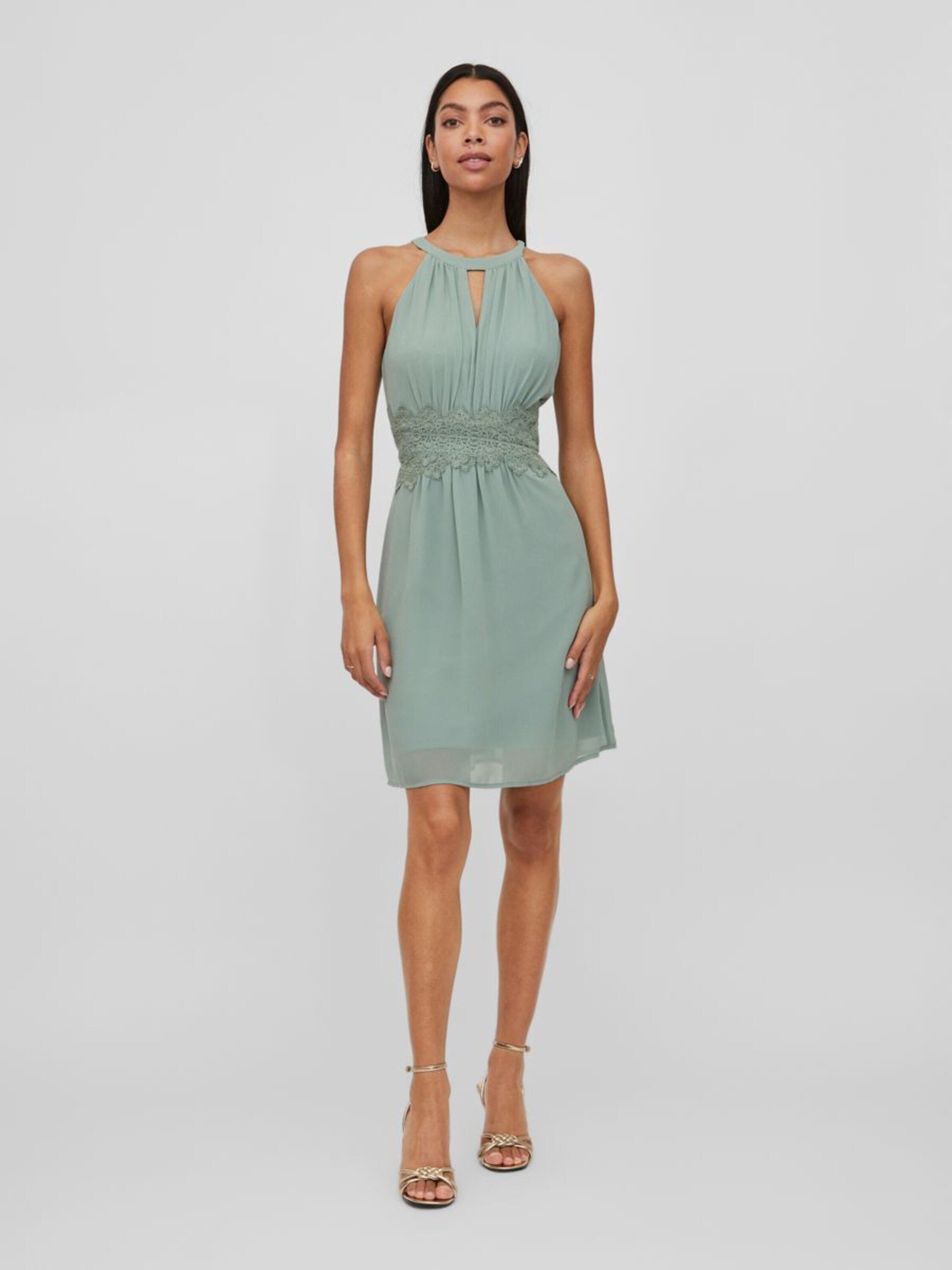 Vila Cocktailkleid (1-tlg) Drapiert/gerafft