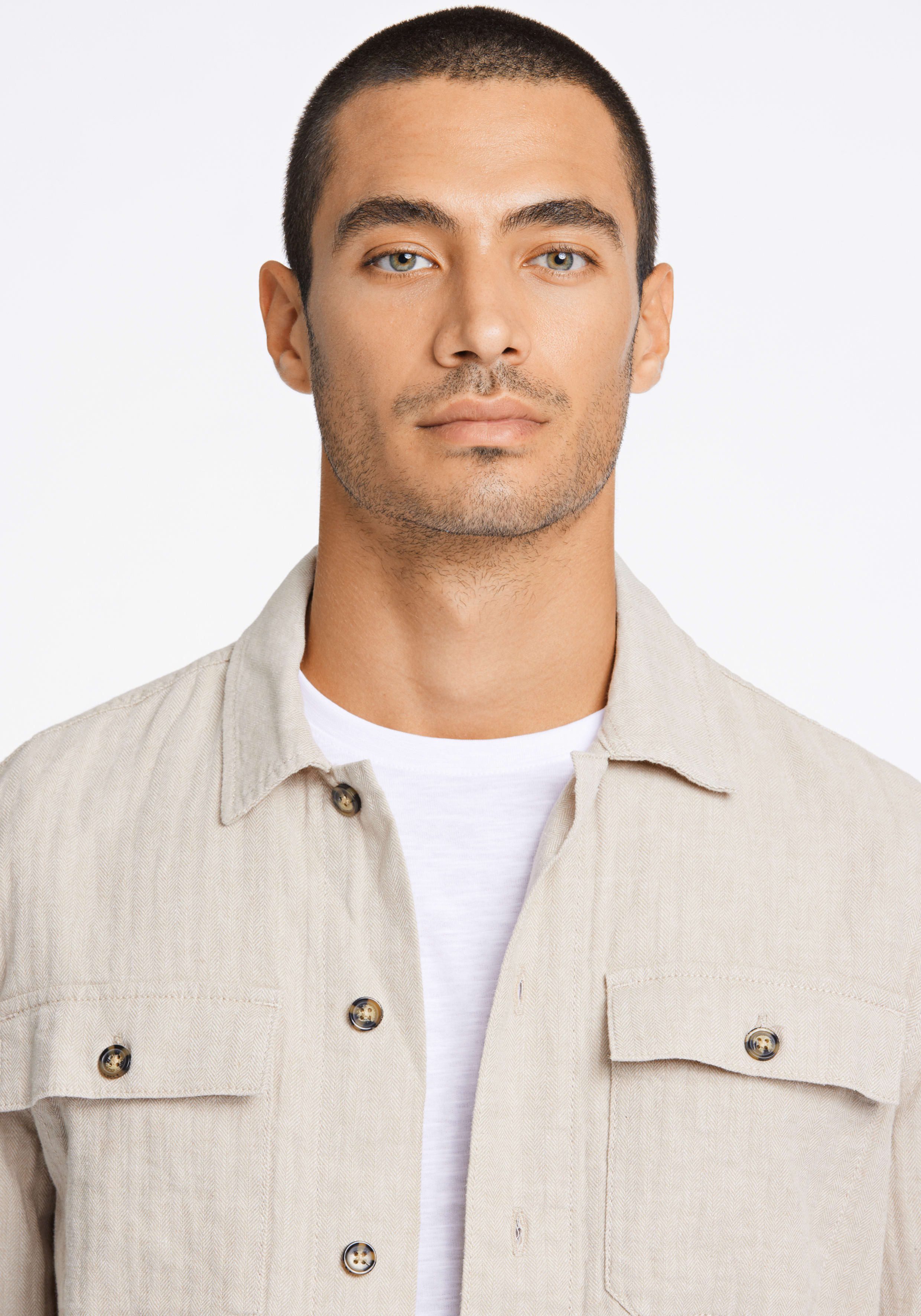 LINDBERGH Hemdjacke mir Knopfleiste