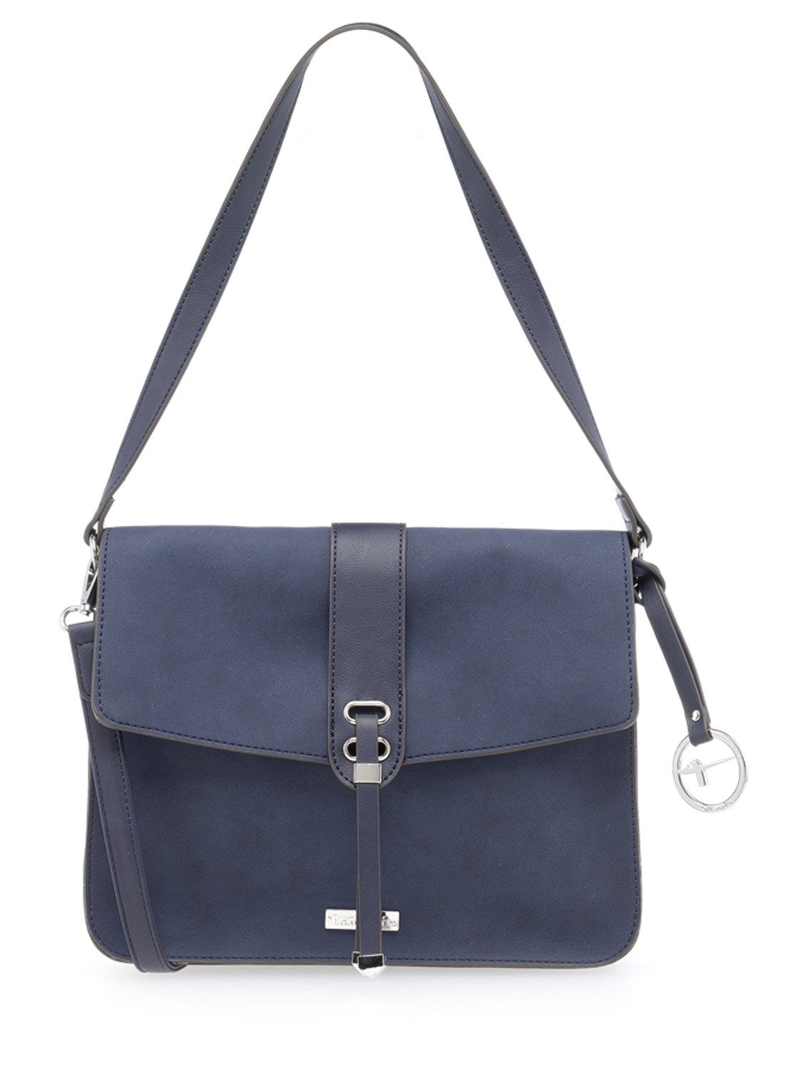 (Set), navy Umhängetasche schmückende Damen Umhängetasche, Crossbody Bag Ösen blau Tamaris Vina M