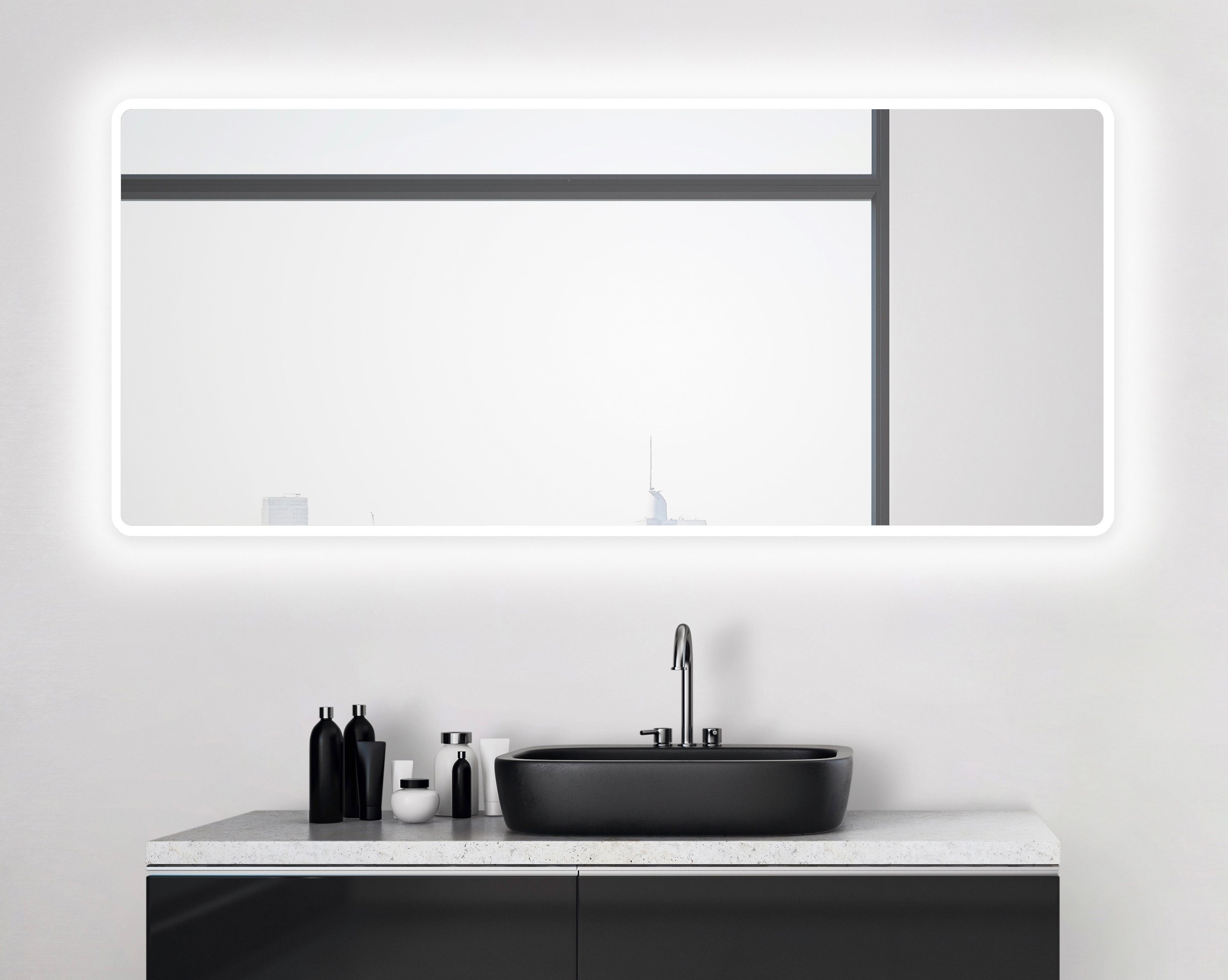 Talos Badspiegel Moon, LED Spiegel, Design günstig online kaufen