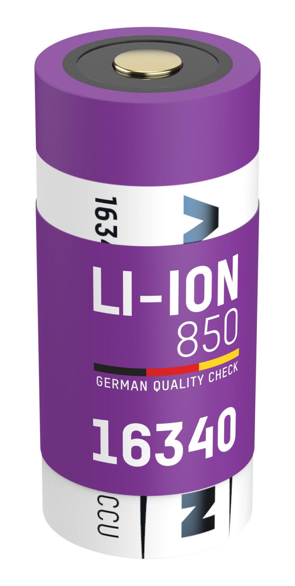 ANSMANN AG Li-Ion Akku 16340 3,6V, 1 Stück, RCR123 Akku 850 mAh (3.6 V)