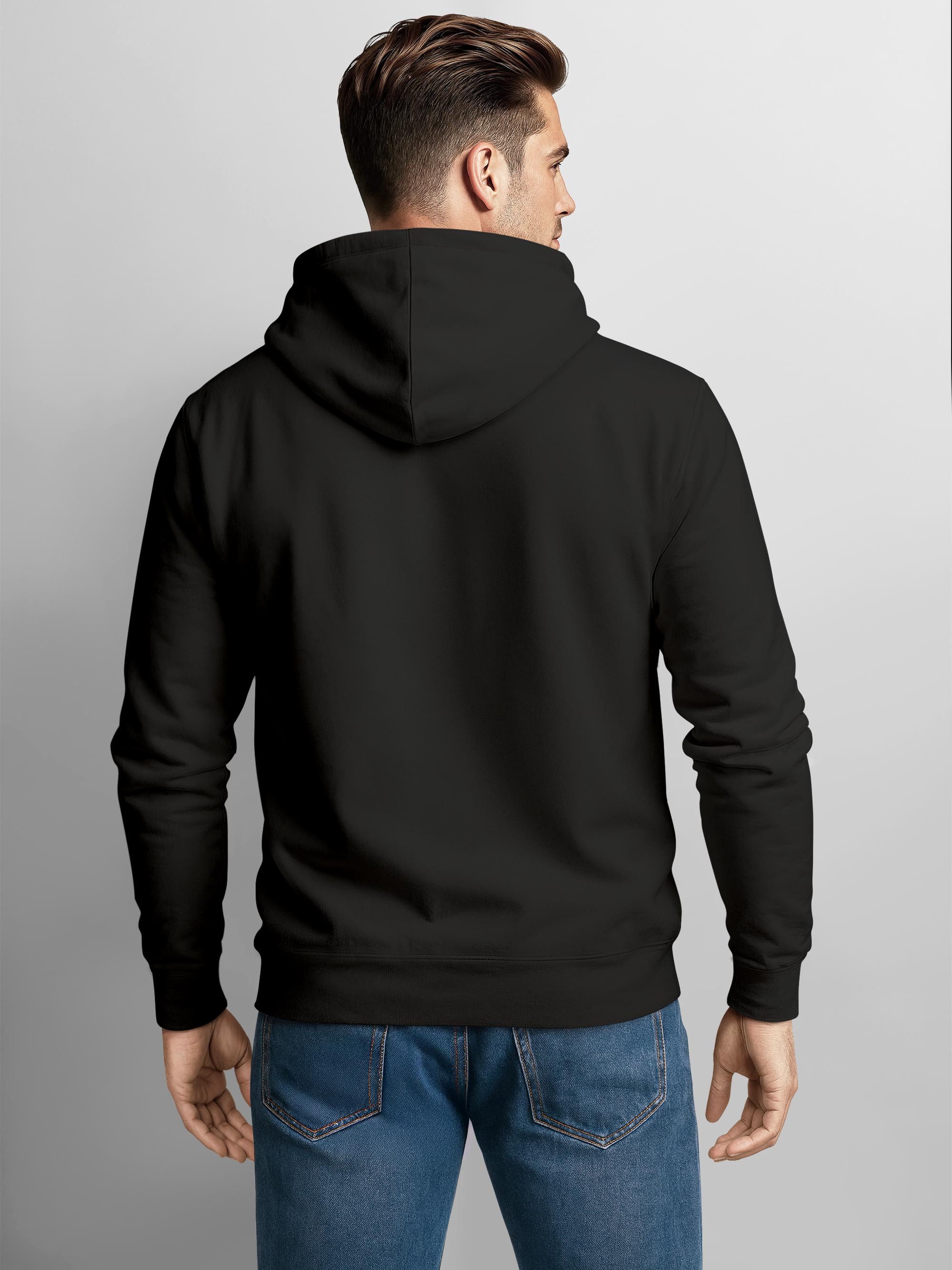 Neverless Hoodie Herren Hoodie mit Skull-Logoprint - Regular Fit Neverless® – Bild 3 von 5