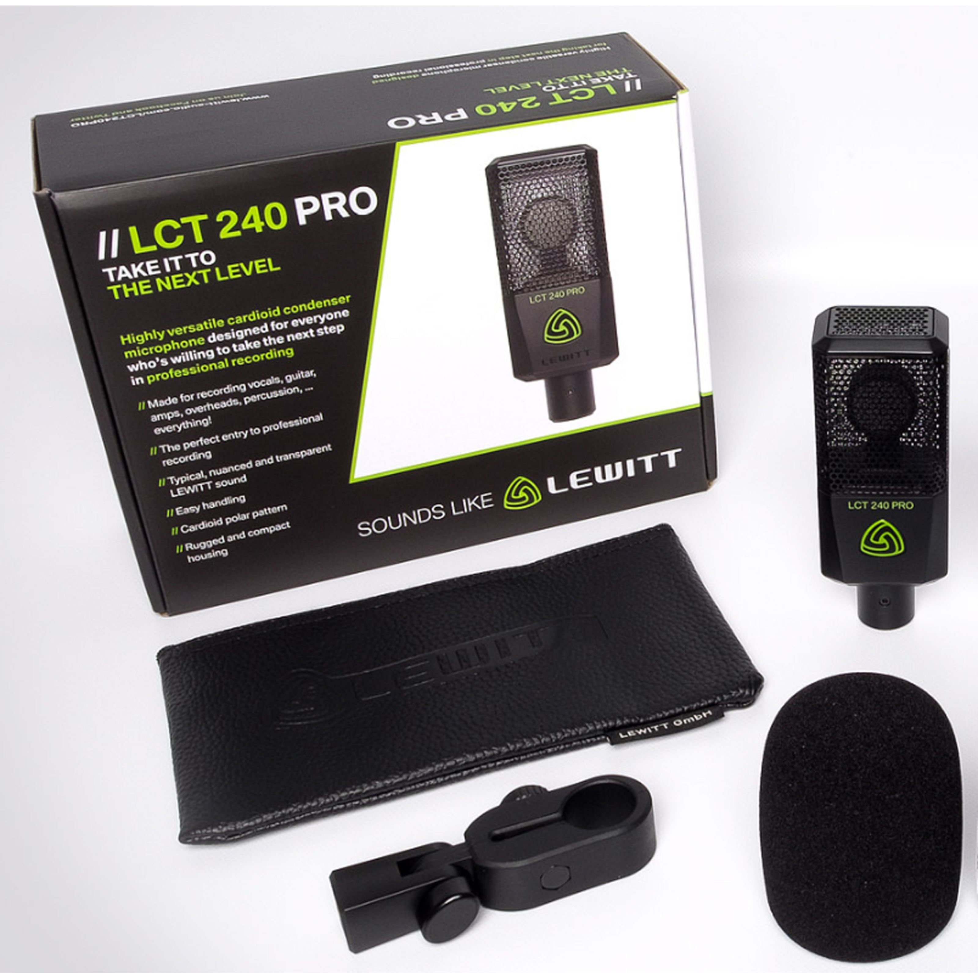 Lewitt Mikrofon (LCT 240 Pro), LCT 240 Pro - Kondensatormikrofon