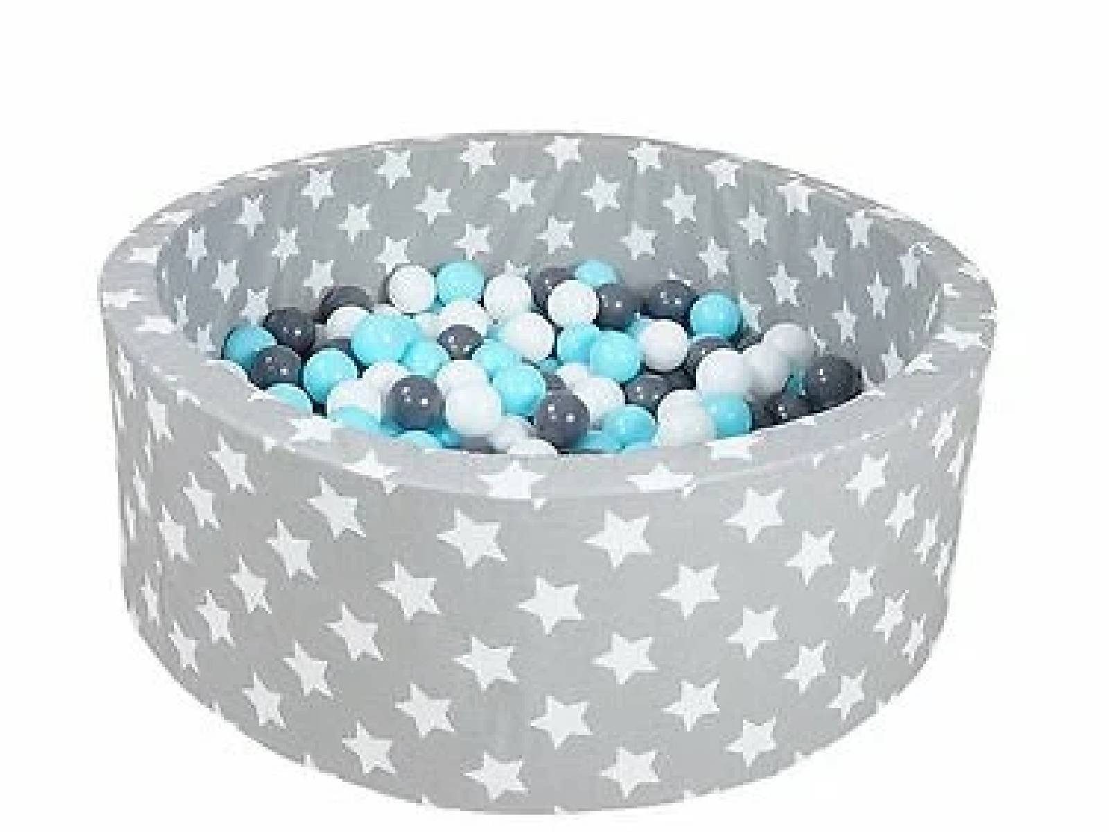 yourhouse24 Bällebad SNUGKIDS Kinderbecken Kindermöbel Sterne