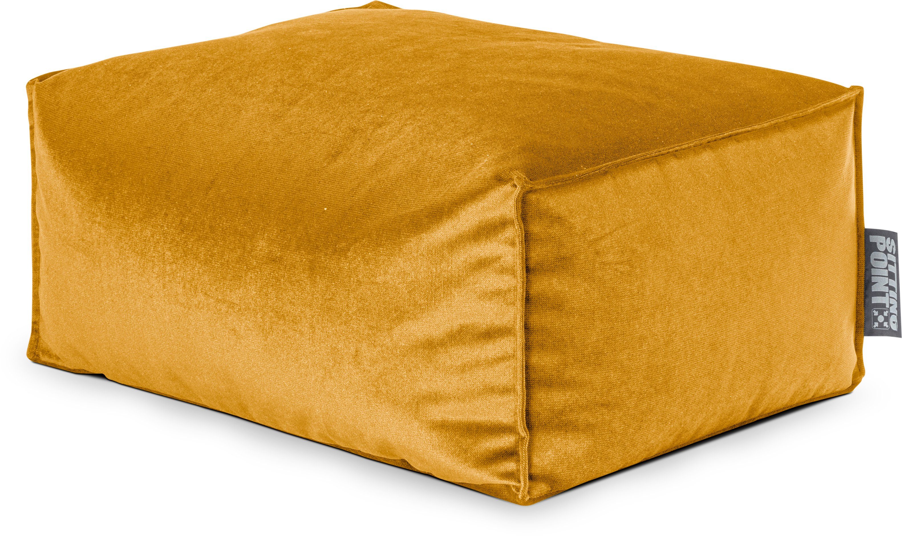 Magma Heimtex Magma Sitzsack 65x35x55cm Senf Hocker