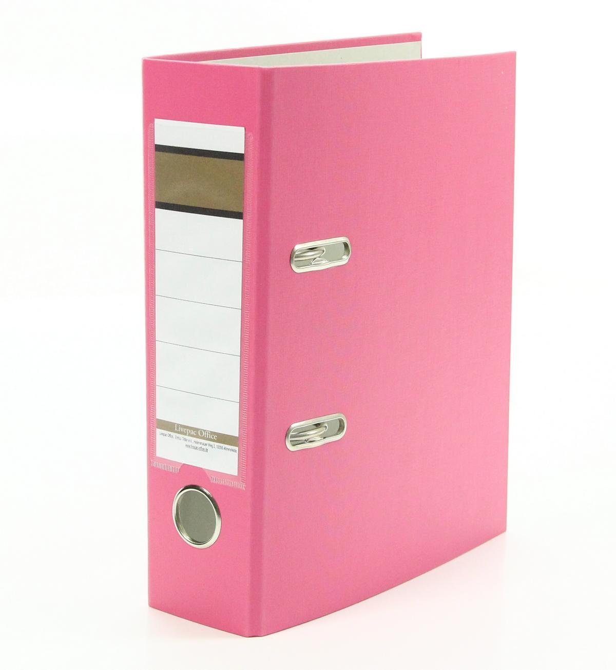 Aktenordner Ordner / DIN A5 / 75mm / Farbe: pink