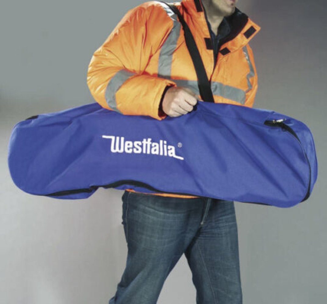 Westfalia Transport und Werkzeugtasche 120x30x12cm Blau Aufbewahrungstasche Werkzeug Heckenscheren für