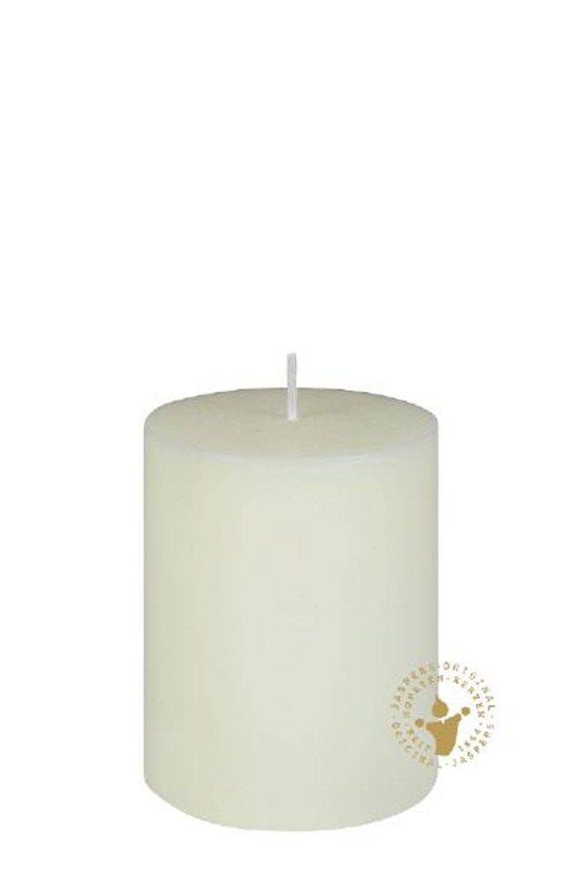 Jaspers Kerzen Rustic-Kerze Flachkopf-Stumpe Boutque elfenbein Ø 80 x ...