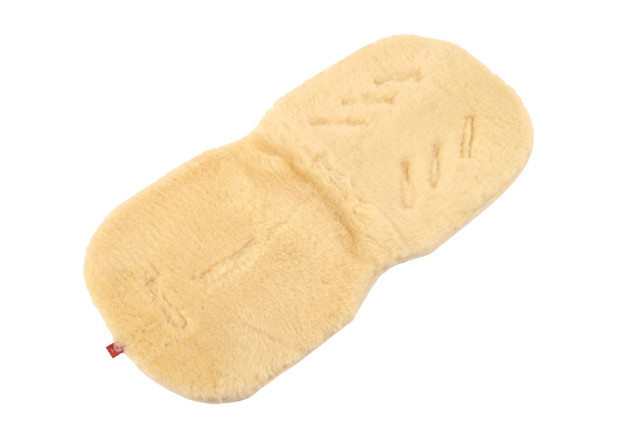 Kaiser Kinderwagen-Sitzauflage Lammfellauflage Patchwork