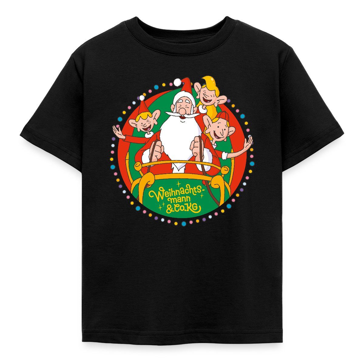 T-Shirt Weihnachtsmann & Co. KG Logo Kinder T-Shirt