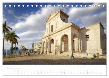 CALVENDO Wandkalender Cuba (Tischkalender 2024 DIN A5 quer), CALVENDO Monatskalender