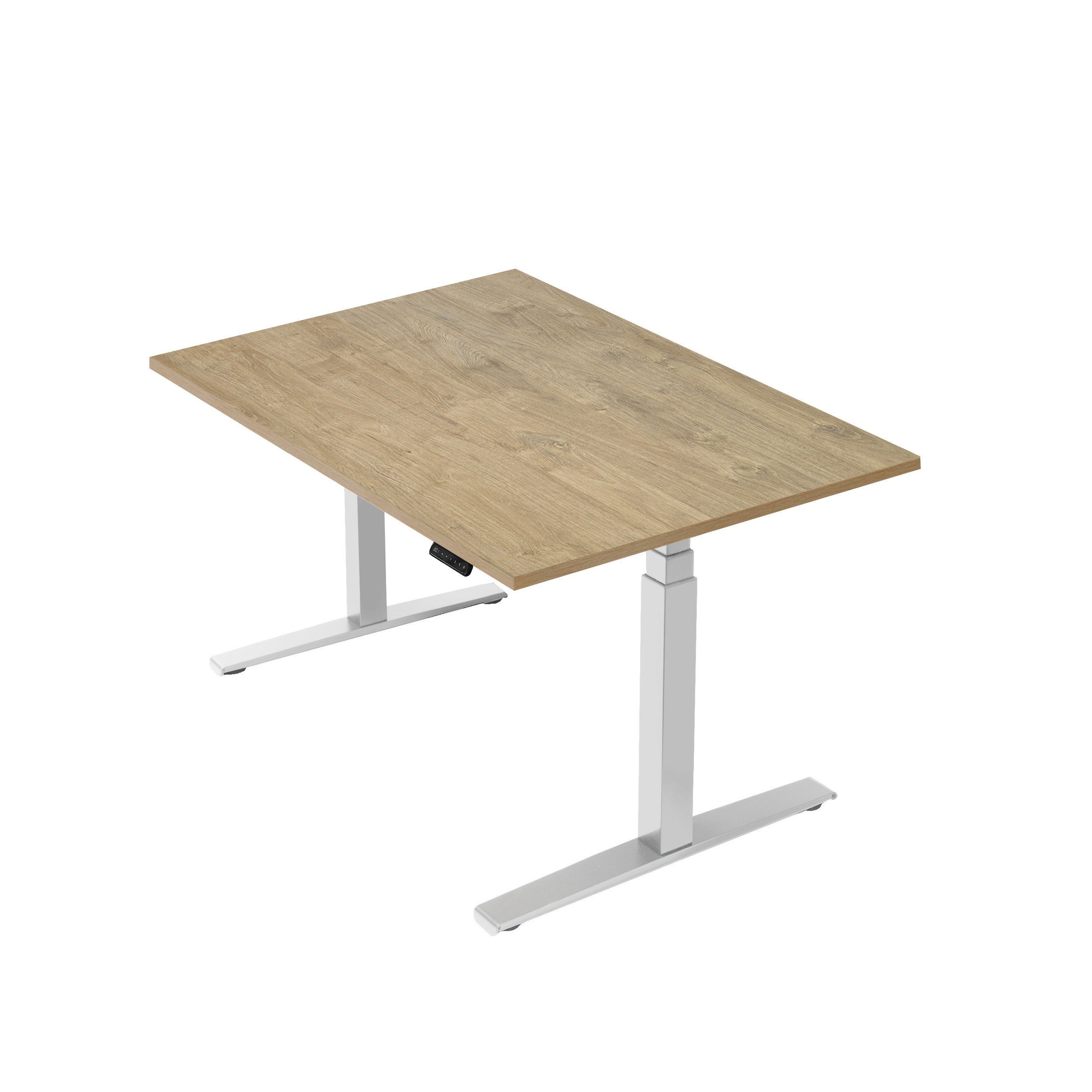 boho office® Schreibtisch Basic Line, Weiß günstig online kaufen