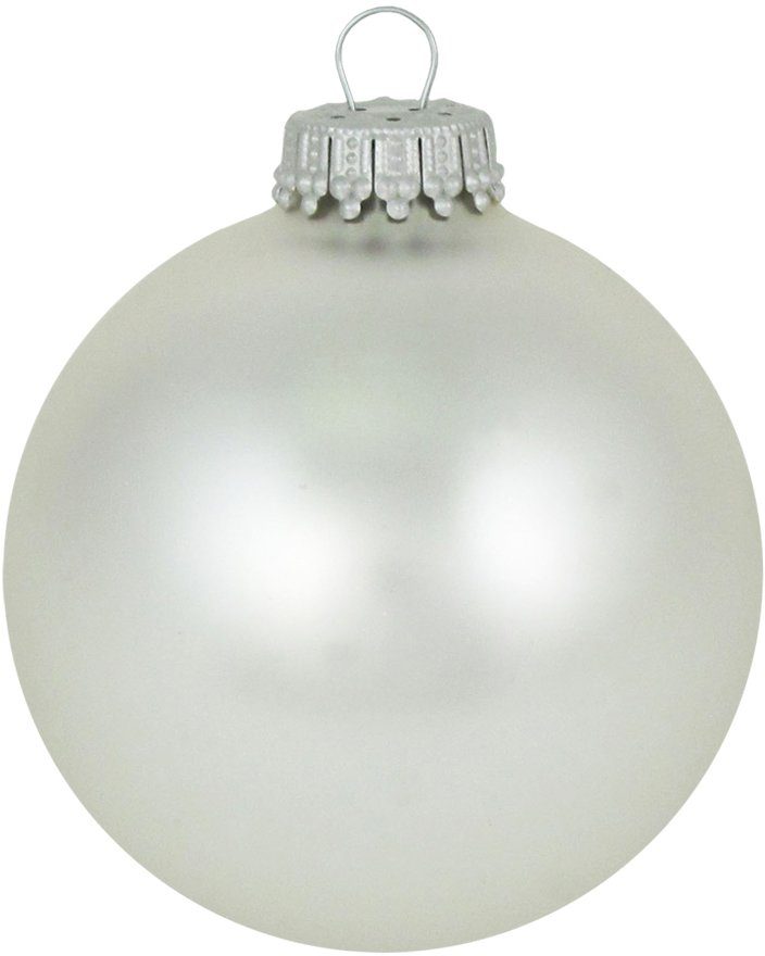 Krebs Glas Lauscha Weihnachtsbaumkugel CBK70169, Weihnachtsdeko, Christbaumschmuck, Christbaumkugeln Glas (8 St), aus Glas