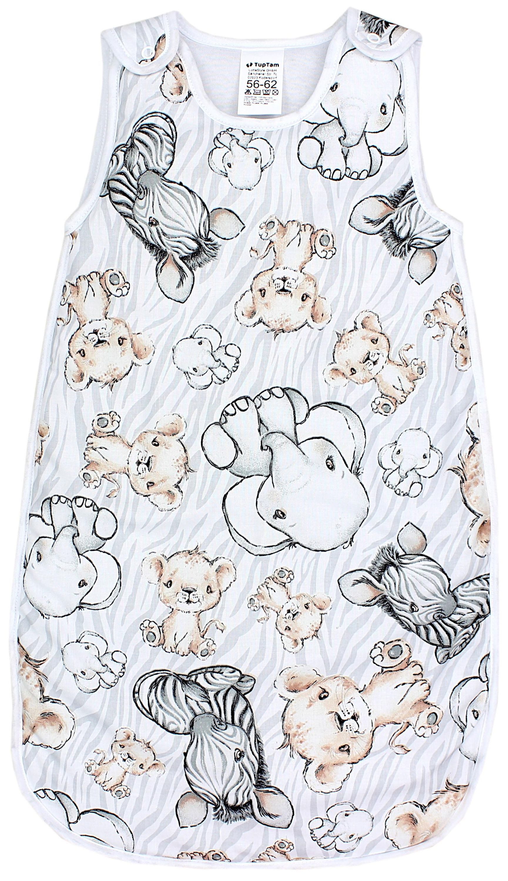 Babyschlafsack 2.5 TOG Seitlicher Reißverschluss Ärmellos