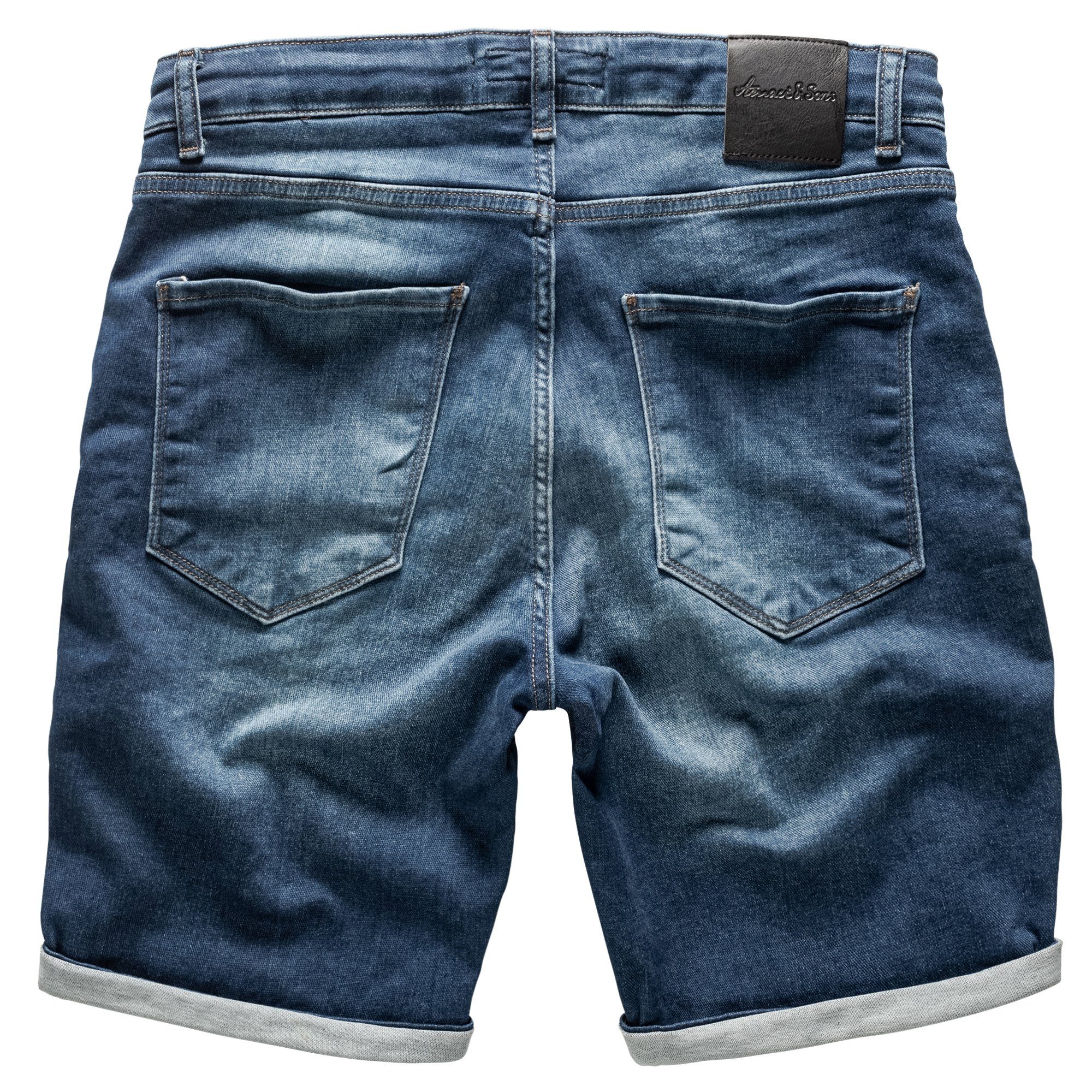 Amaci&Sons Jeansshorts SAN JOSE Destroyed Jeans Shorts