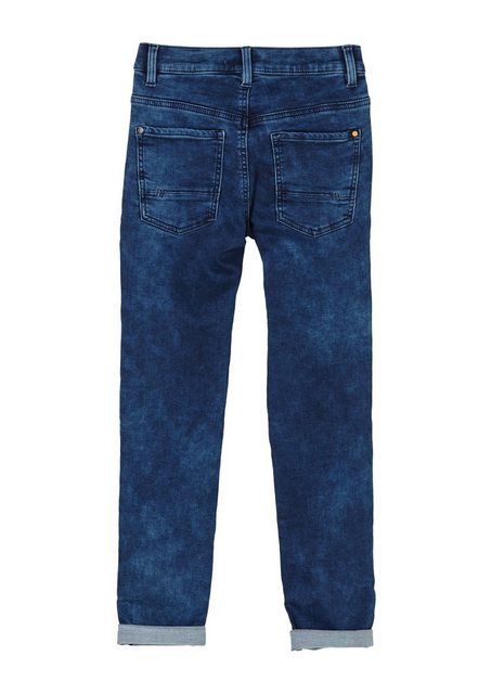 s.Oliver 5 Pocket Jeans »Skinny Denim im Used Look« Waschung  - Onlineshop Otto