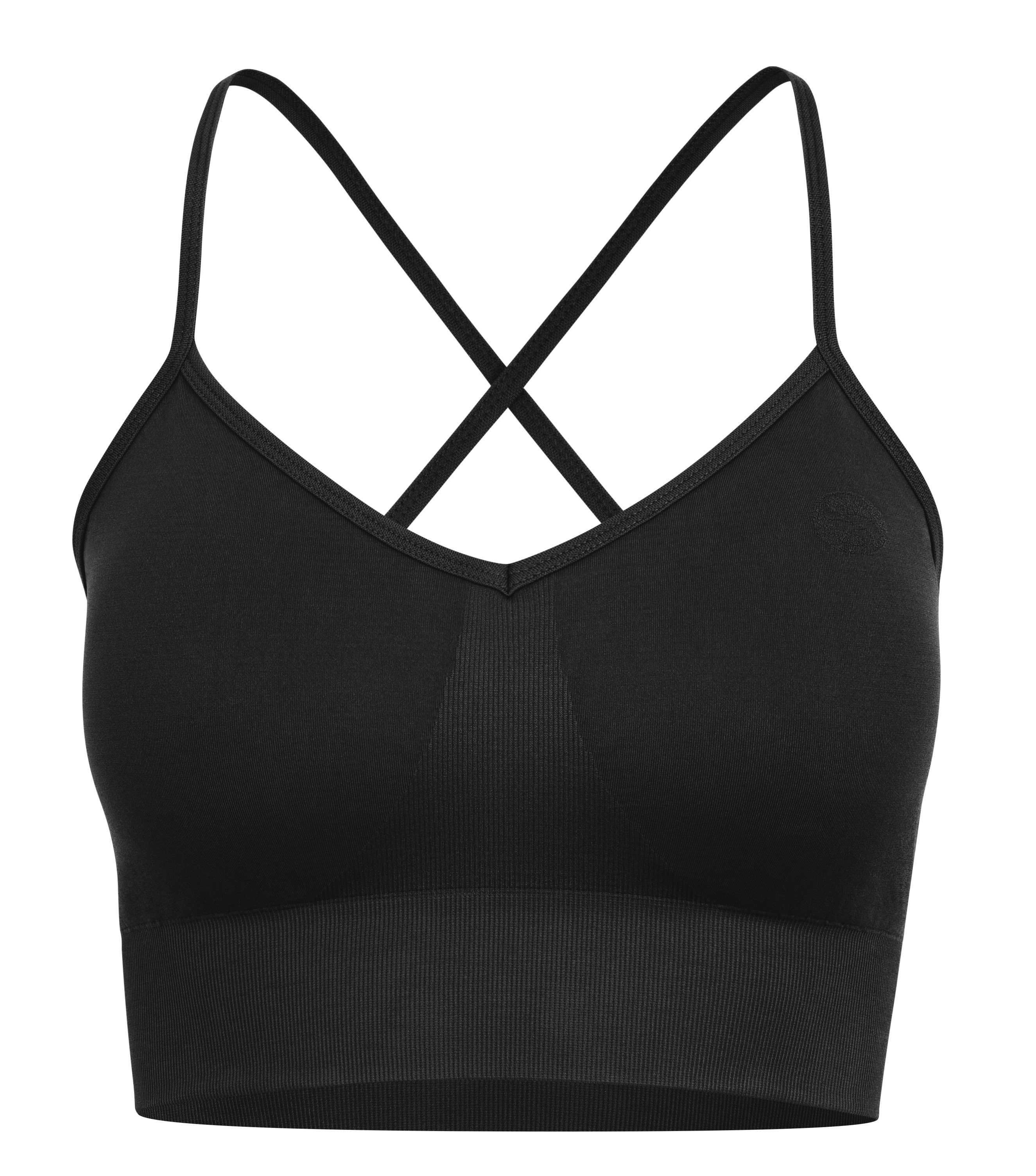 Stark Soul® Sport-Bustier Seamless Bra OPAQUE mit herausnehmbaren Cups