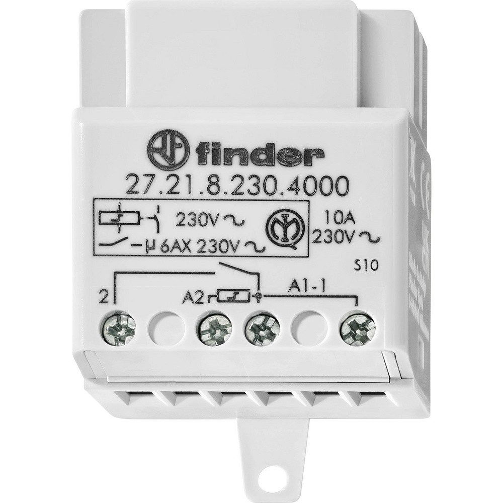 finder Stromstoßschalter Stromstoß-Schalter Unterputz Finder 27.21.8.230.4000 1 Schließer 230 V, (27.21.8.230.4000)