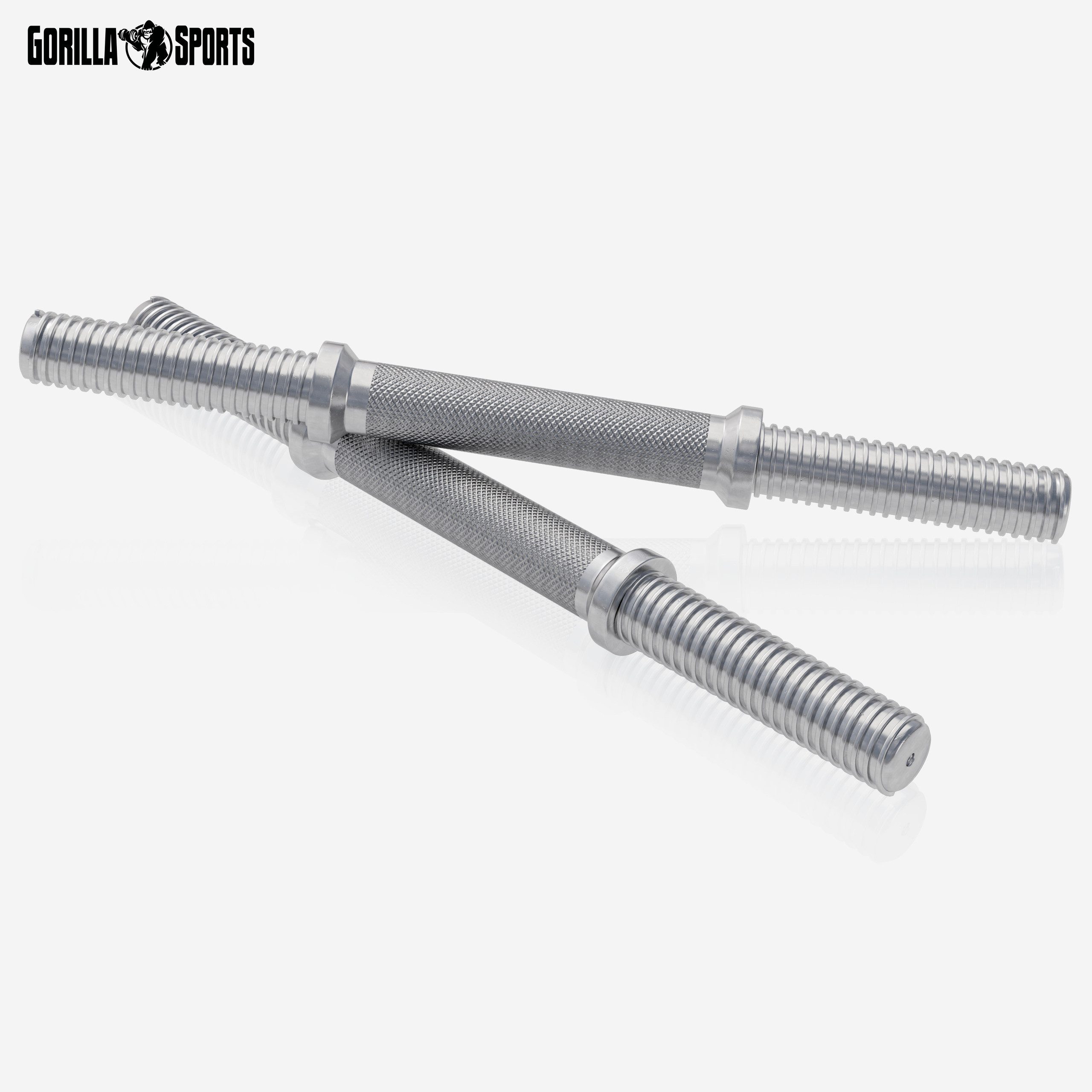 GORILLA SPORTS Kurzhantel Kurzhanteln - Verstellbare Hanteln, Standard / Gripper, Kurzhantelset, (20 kg / 30 kg Gesamtgewicht)