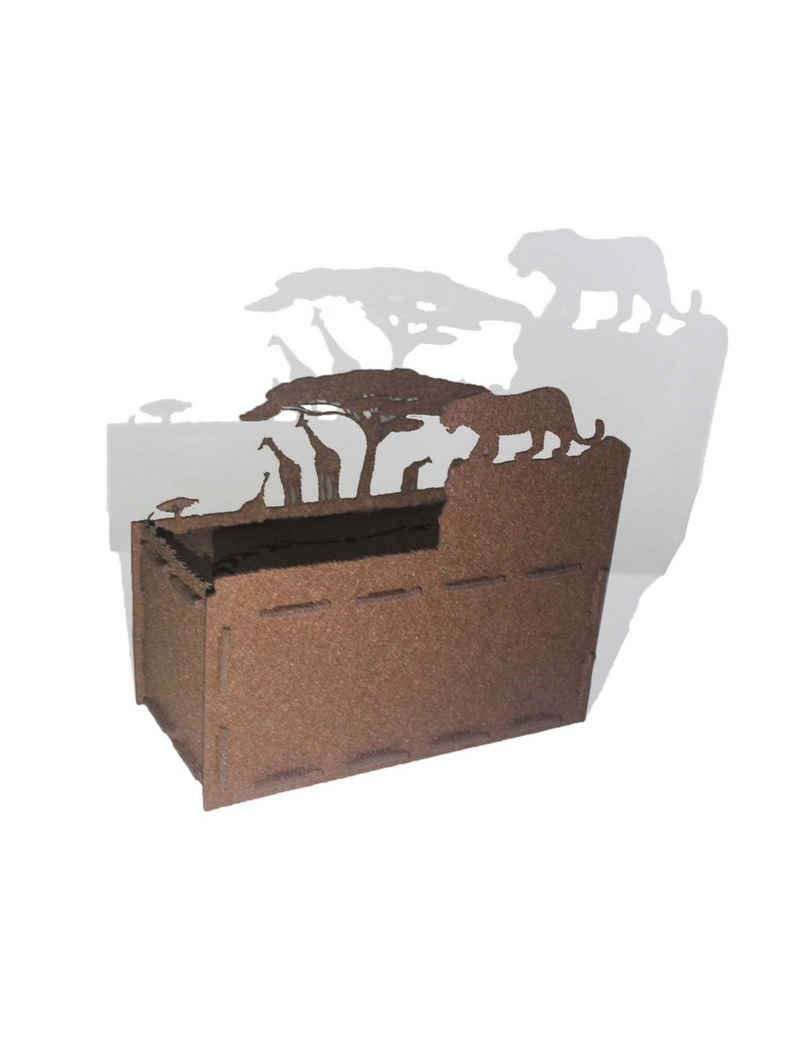 RAIKOU Papiertuchbox Taschentücher-Box / dekorative Kosmetiktücher Box (macht sich gut im Bad, auf dem Esstisch oder im Büro), robuster Taschentuch-Spender in interessanten Formen