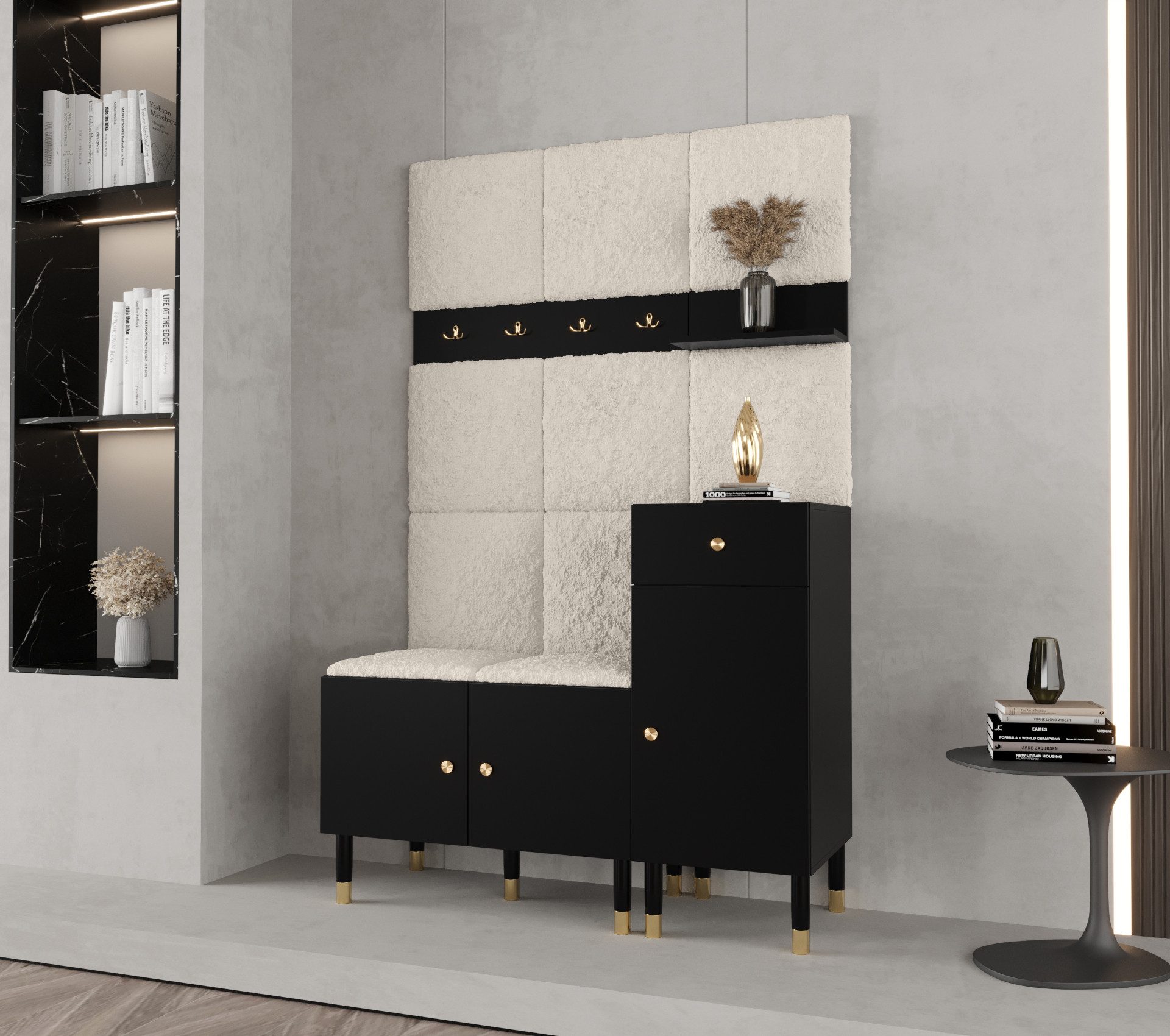 ABIKS MÖBEL Kompaktgarderobe PALERMO Set 5 günstig online kaufen