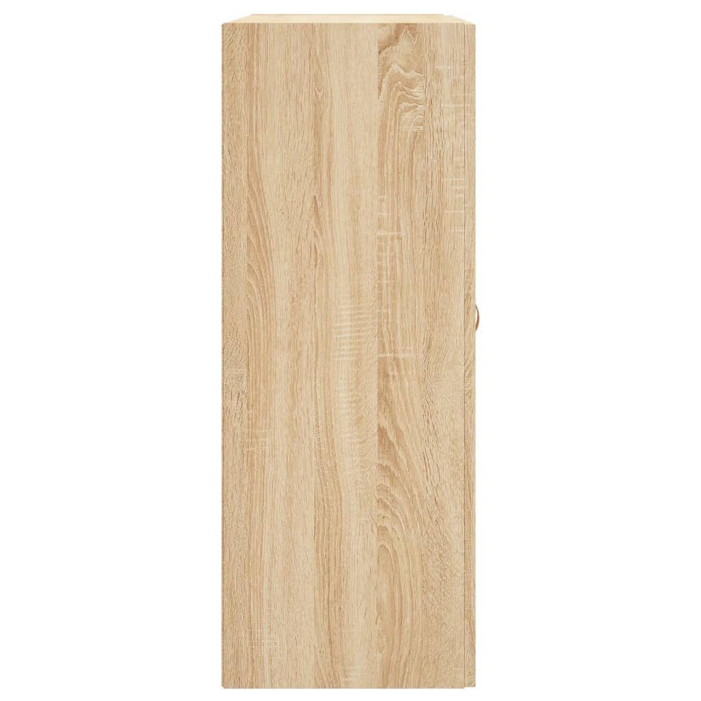 vidaXL Sideboard Wandschrank Sonoma-Eiche Holzwerkstoff Eiche (1 St) Sonoma 69,5x34x90 cm