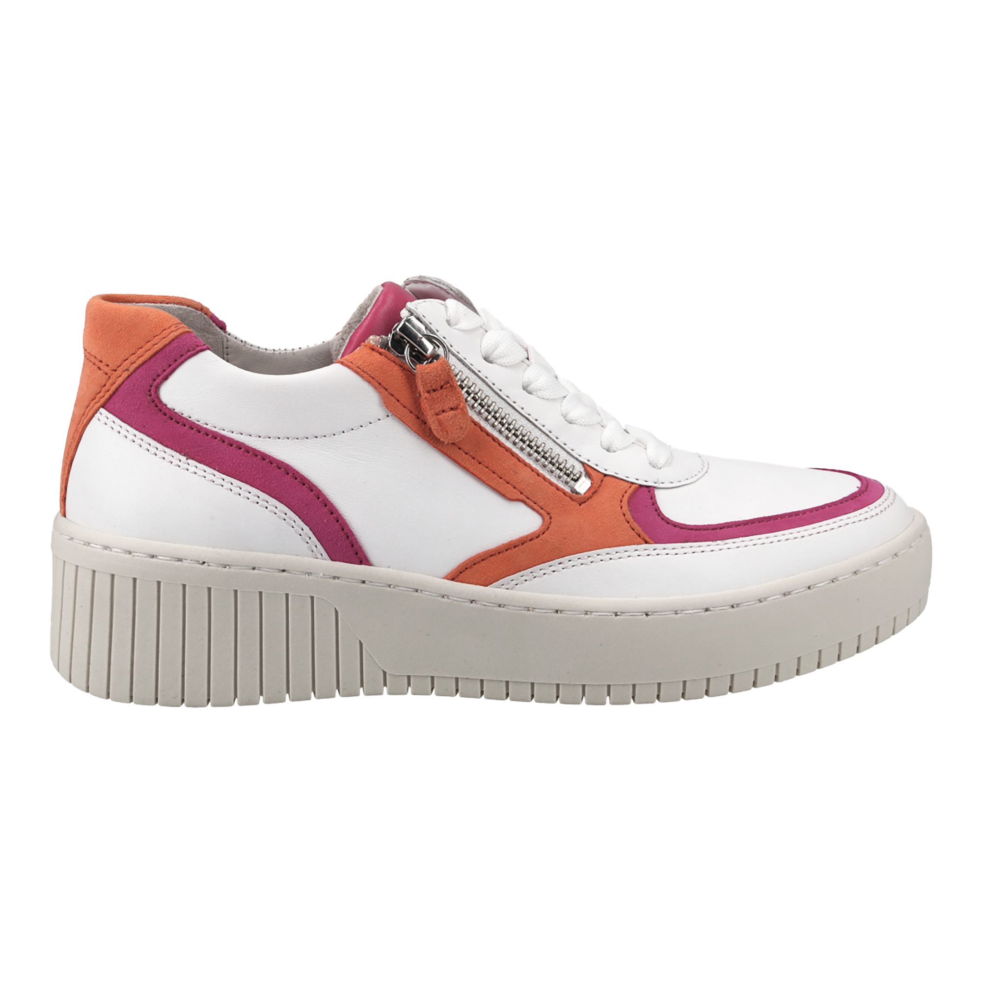 Gabor 43.233.20, Sneaker, Weiß,kombiniert, Damen Sneaker
