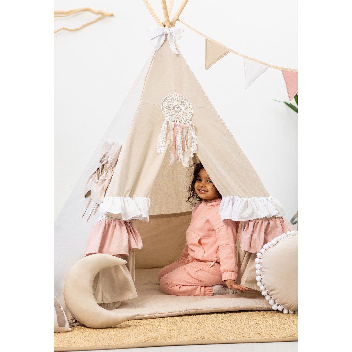 Sówka Design Spielzelt Tipi Unisex Kinder (4-tlg) günstig online kaufen