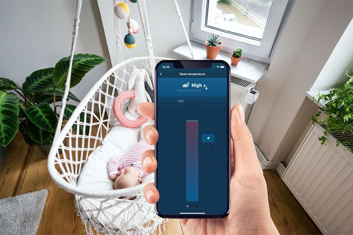 BOSCH Heizkörperthermostat Smart BTH-RA, (Packung, 1 St., 1x Heizkörper-Thermostat)