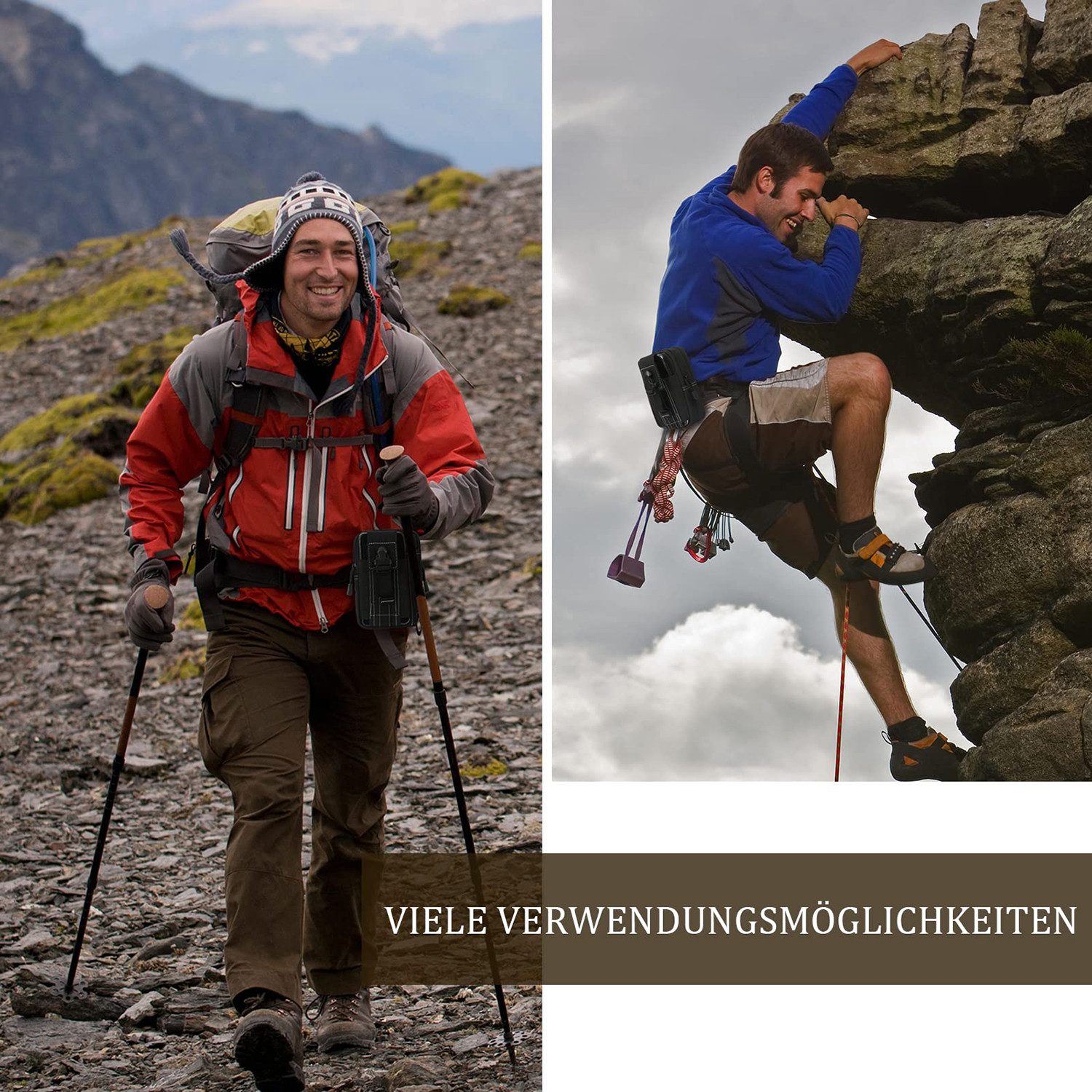 wohnTRAUM24 Bauchtasche 2 Stück Taktische Hüfttaschen, Militär Kompakt Gürt günstig online kaufen