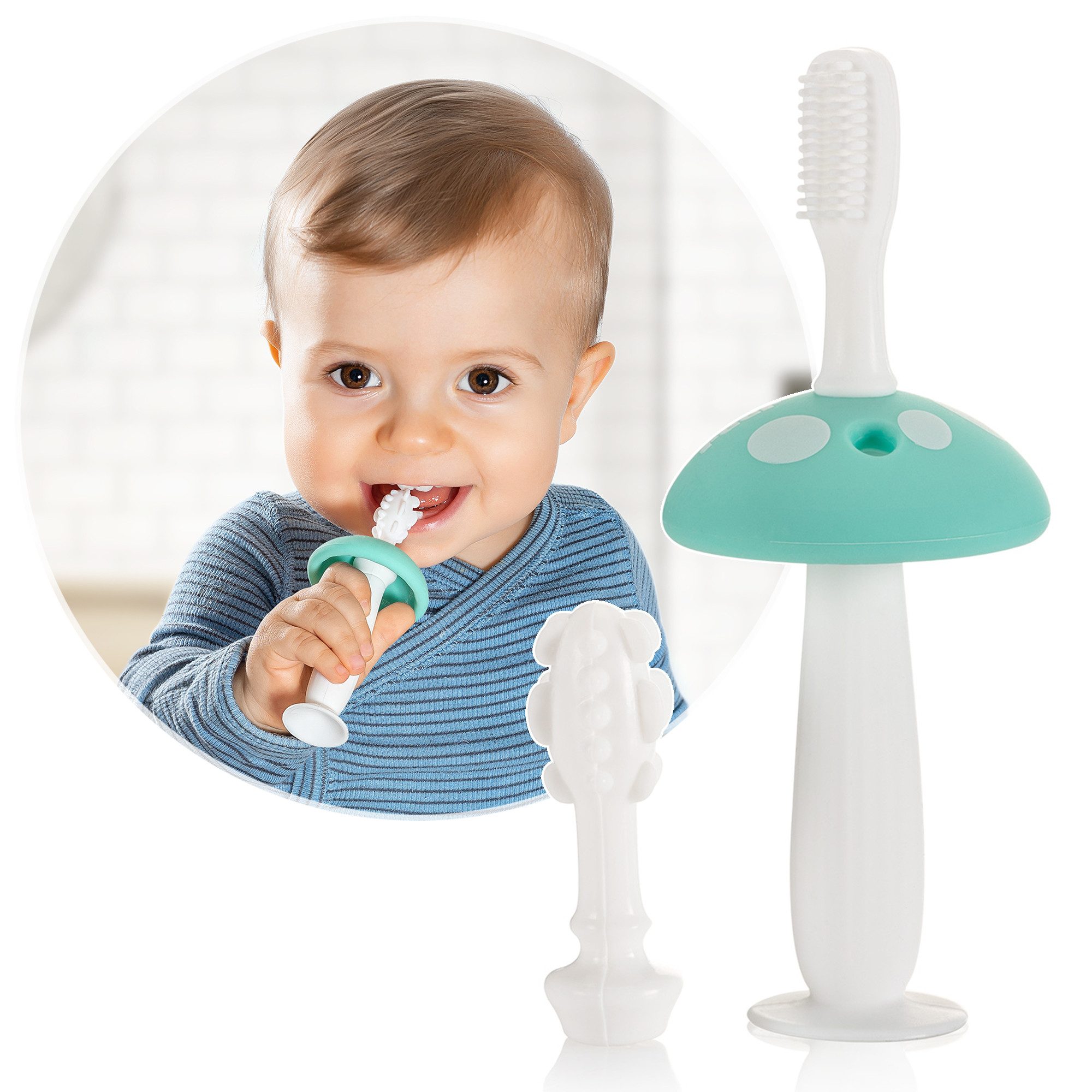 Lernzahnbürste BabyCare Zahnputz Trainer 0m+