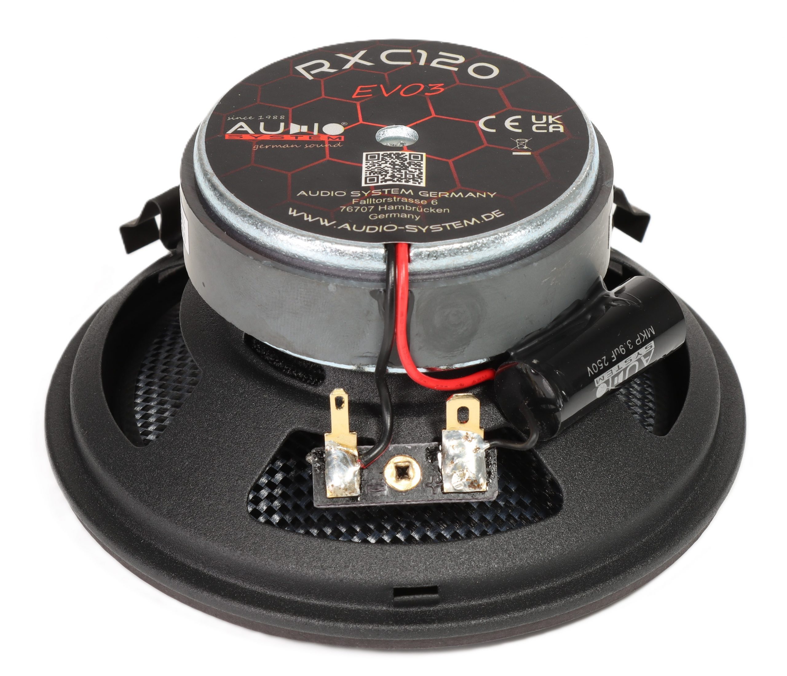 Audio System Audio System RXC120 EVO3 2-Wege Koaxial Lautsprecher 12 cm Auto-Lautsprecher