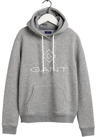 Gant Sportinis megztinis su gobtuvu su Kont...