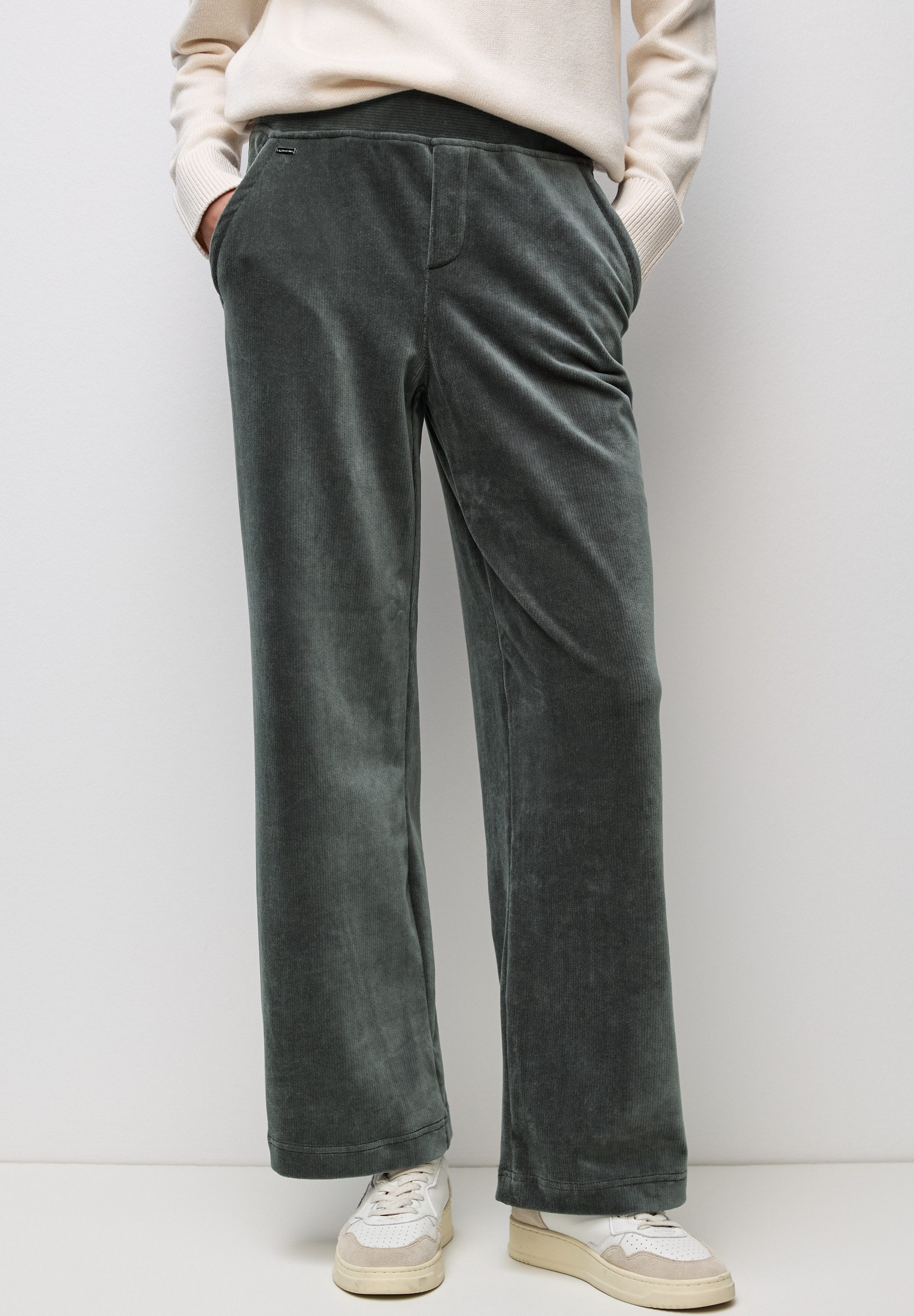 STREET ONE Cordhose High Waist