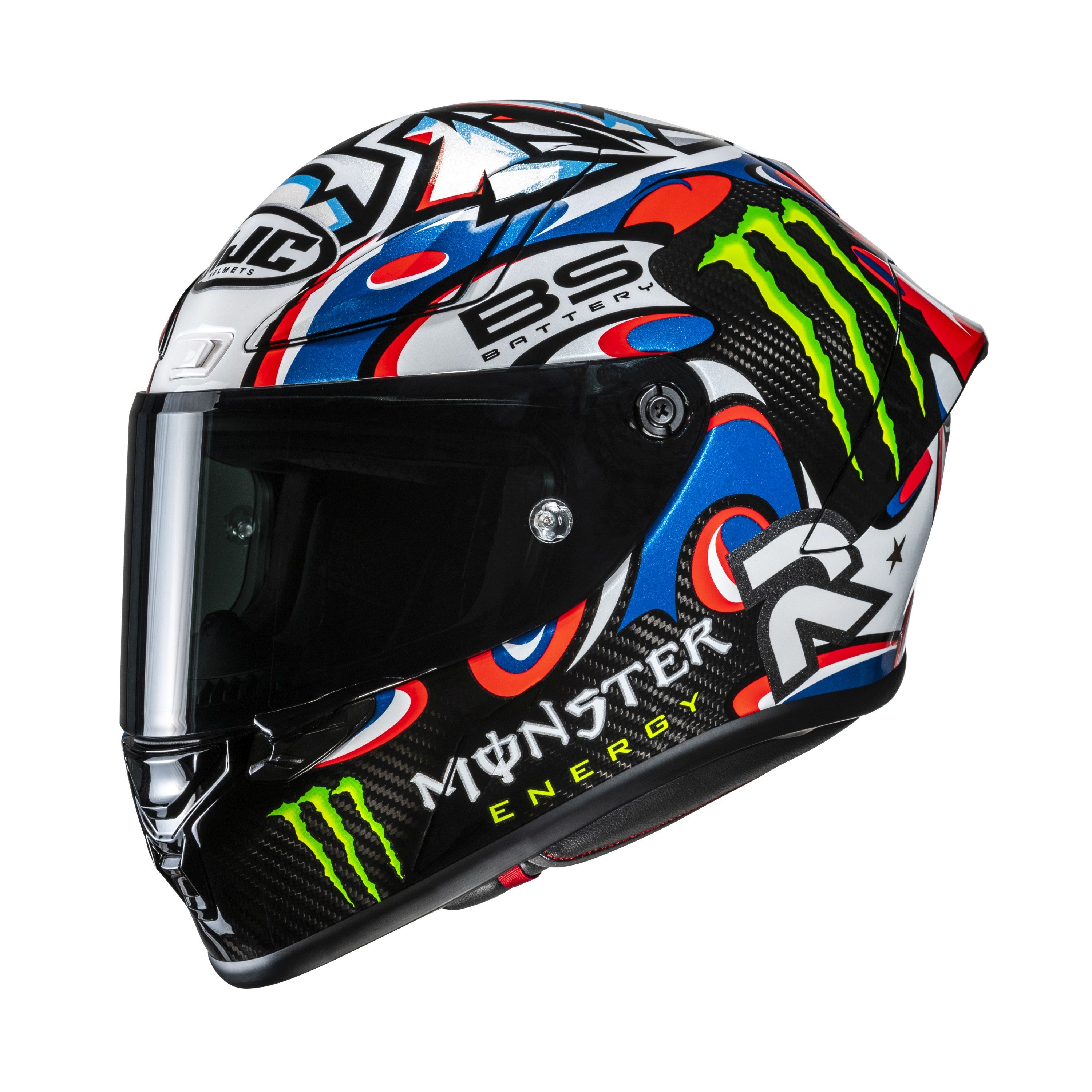 HJC Motorradhelm, RPHA 1 V2 Carbon Quartararo Le Mans 3 Racing Motorrad Helm