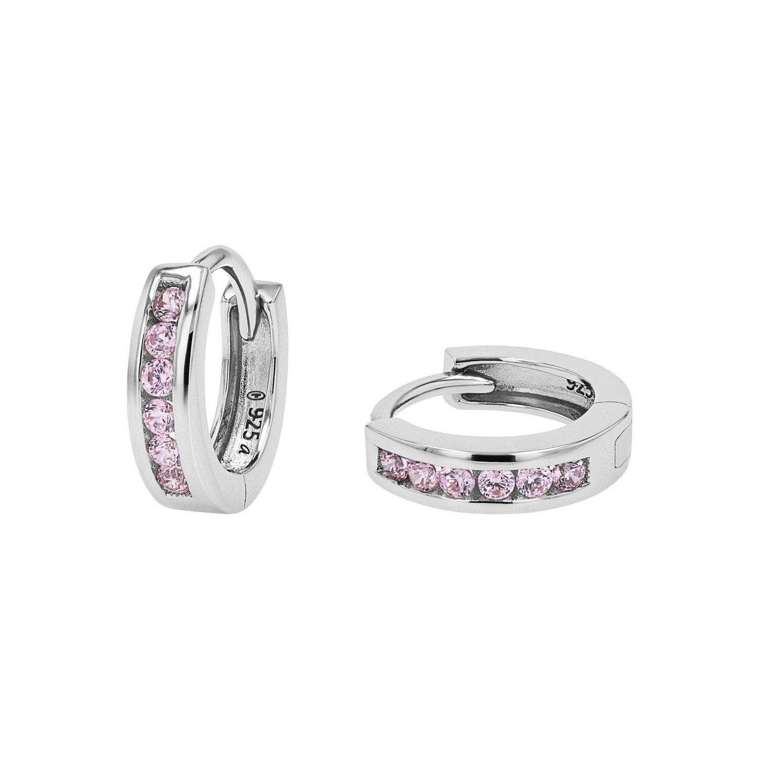 TOM TAILOR Paar Creolen, mit Zirkonia (synth)