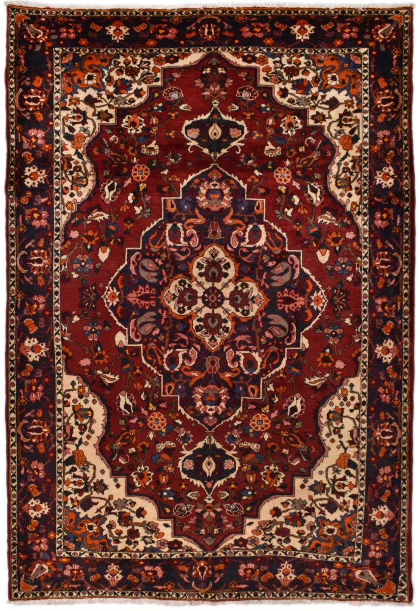 Orientteppich Bakhtiar 213x310 rechteckig, 12 mm / Perserteppich, Handgeknüpfter Höhe: Orientteppich Trading, Nain