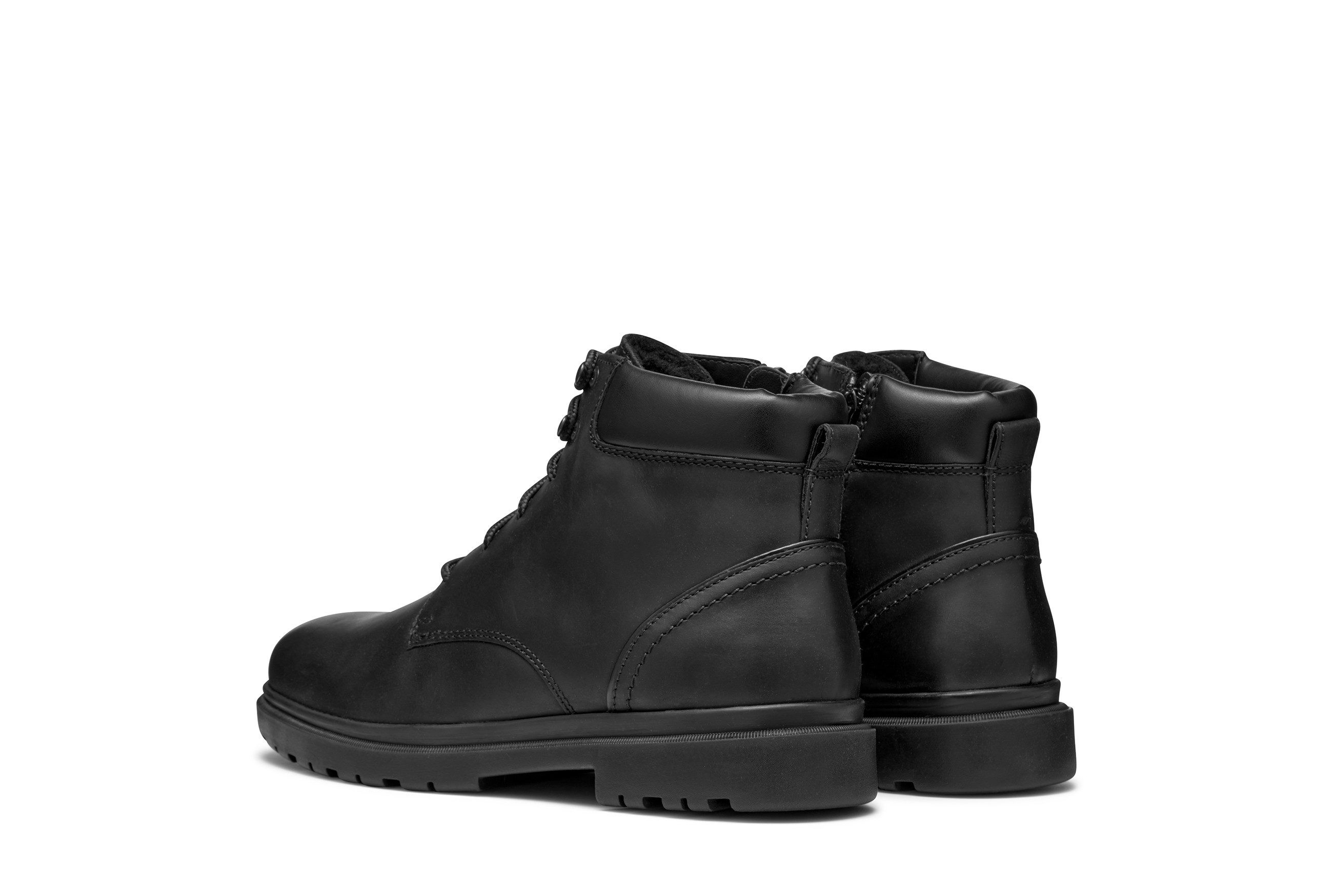 Geox U ANDALO Schnürboots Herbst-Boots, Schnürstiefelette mit softem Schaftabschluss – Bild 5 von 5
