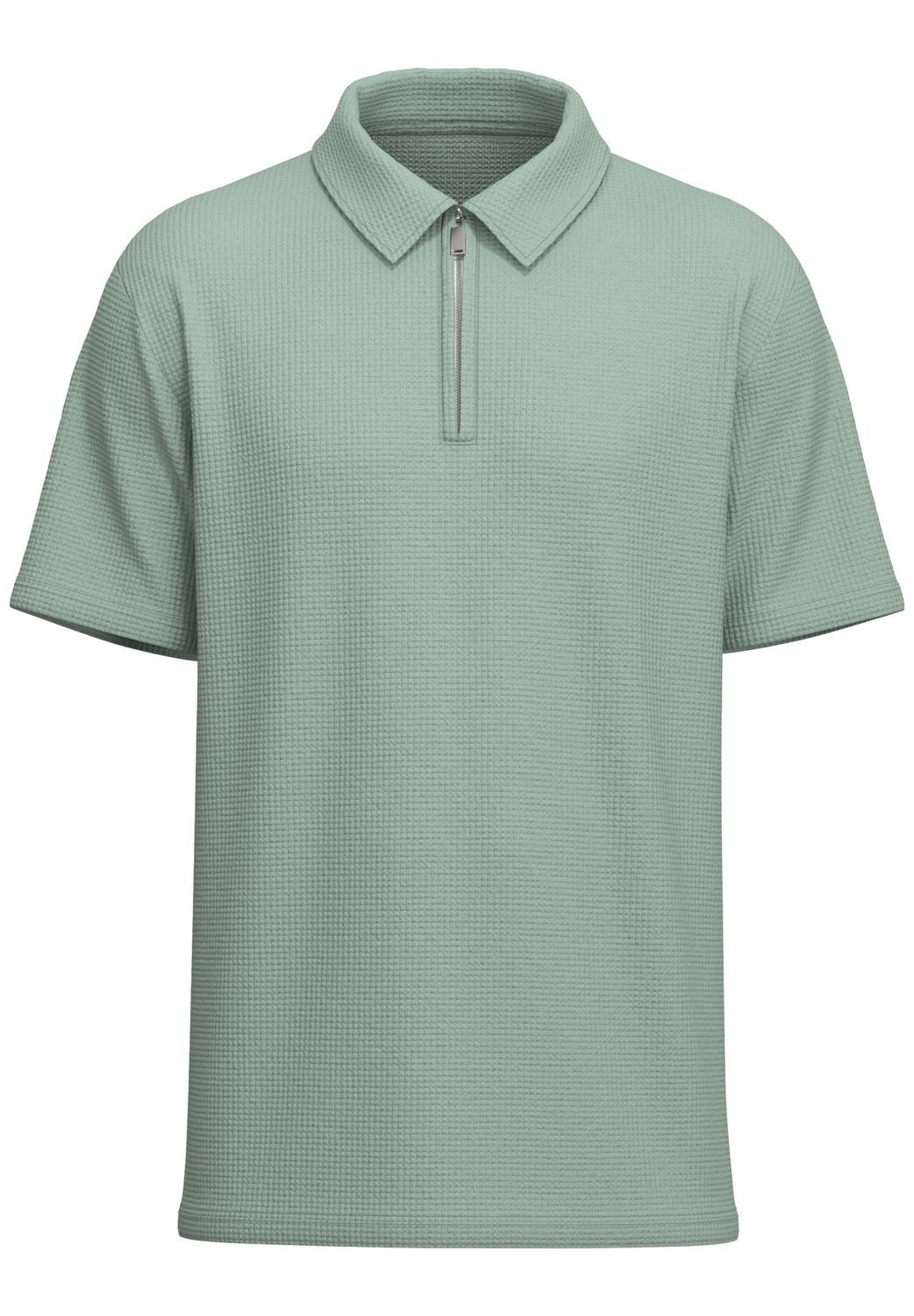 SELECTED HOMME Poloshirt SLHSANDER SEERSUCKER ZIP günstig online kaufen