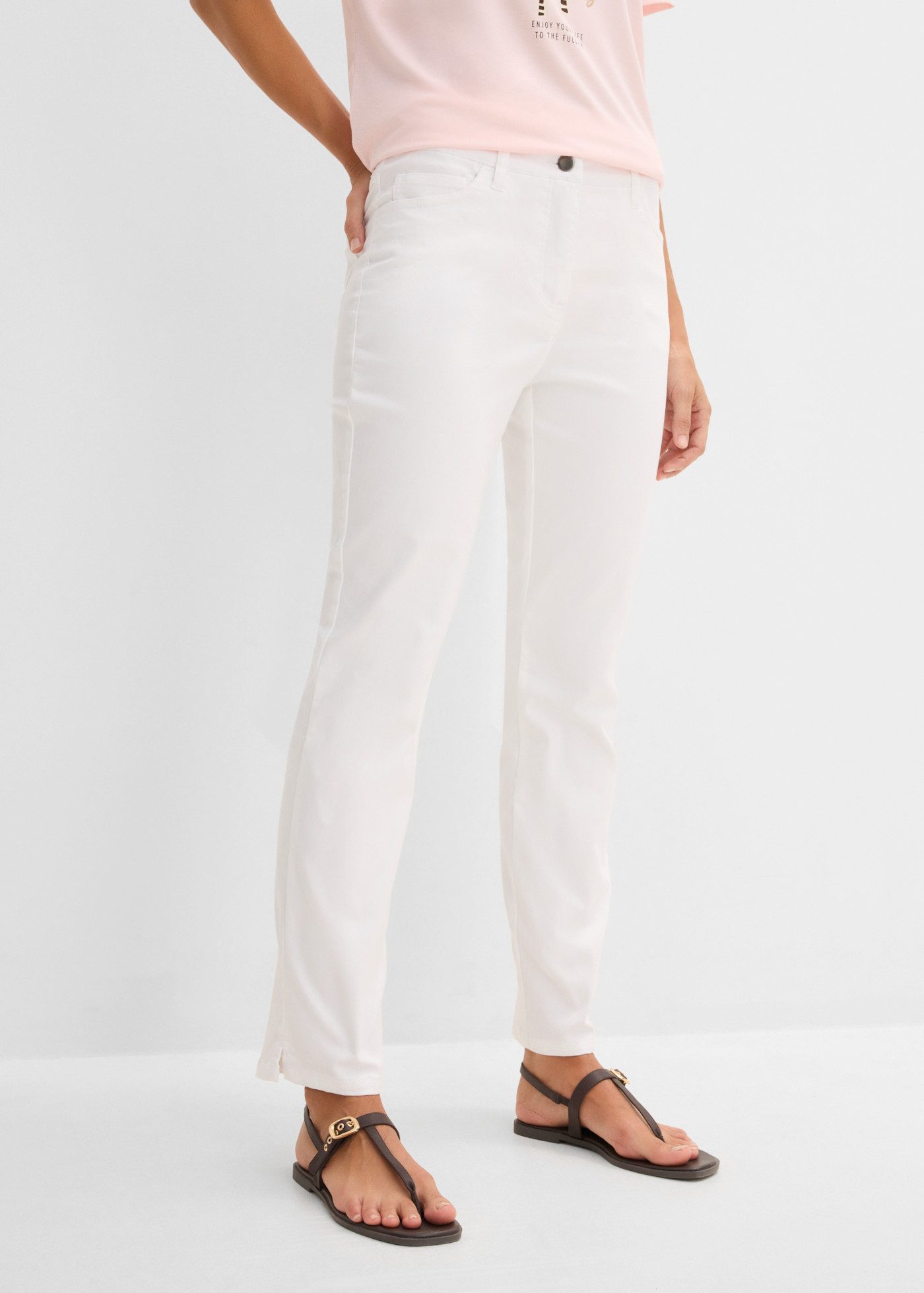 bonprix Stretch-Hose in elastischer Super-Stretch-Qualität, Slim Fit Passform