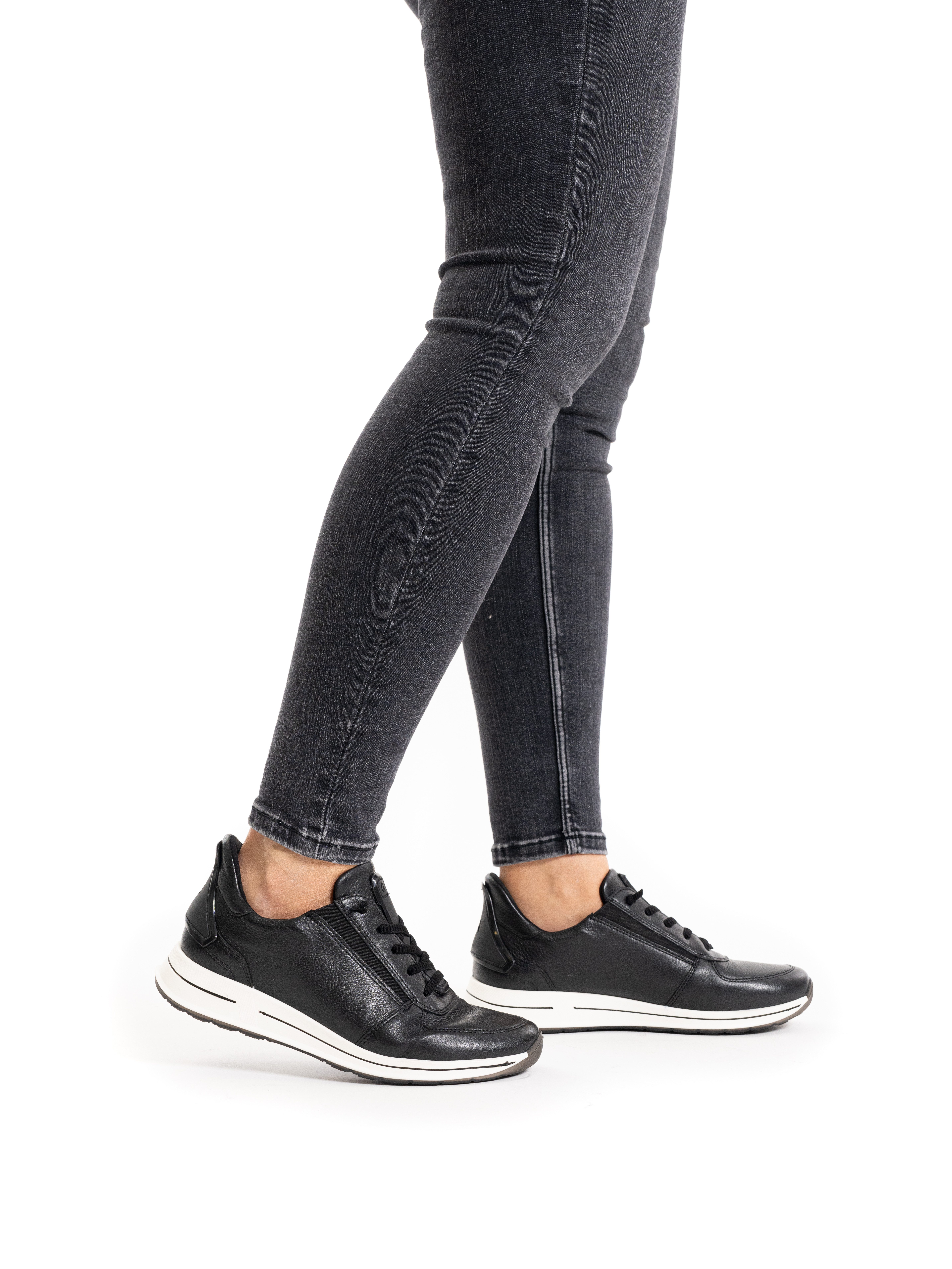 Ara OSAKA Slip-On Sneaker, Keilsneaker, Slipper mit Easy2Go-Einschlupf, H-Weite